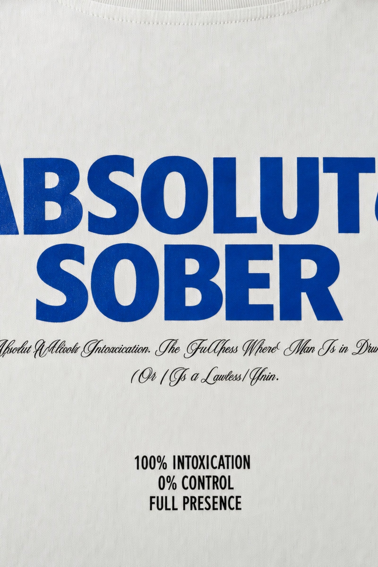 FFS cropped 2:3 | original_media:gid://shopify/MediaImage/30933425422439 | position:3 | Forfksake Absolut 00 Tee - White