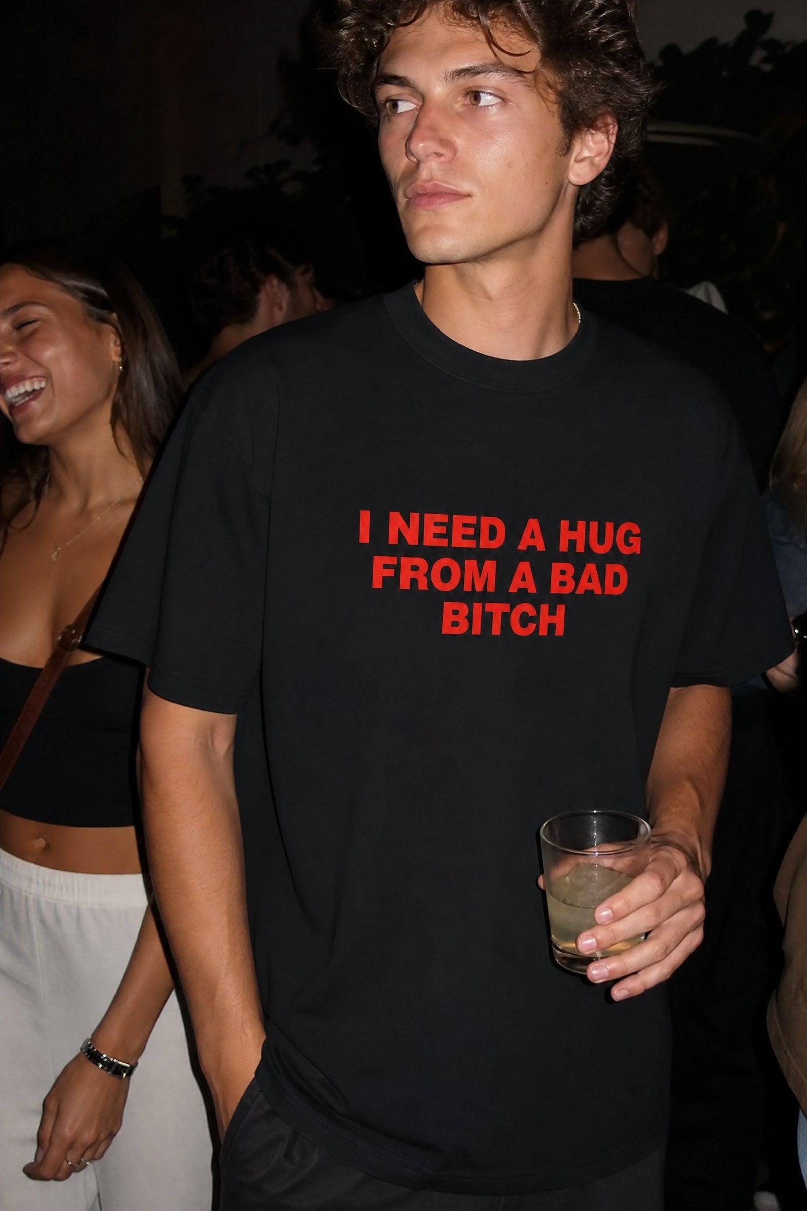 FFS cropped 2:3 | original_media:gid://shopify/MediaImage/30933649981543 | position:3 | Forfksake Bad Bitch Therapy T-Shirt Black