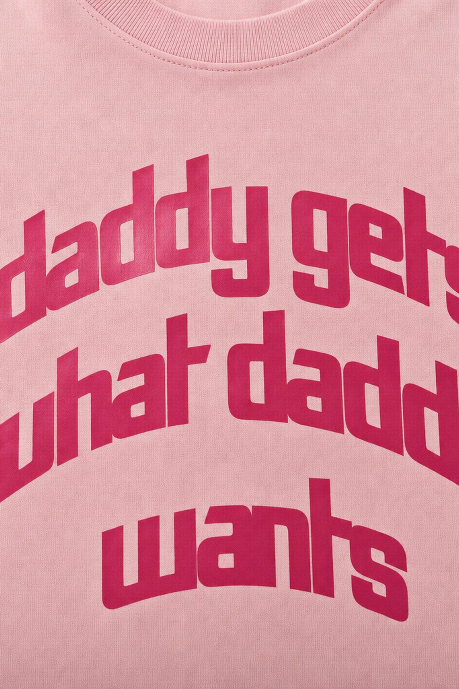 FFS cropped 2:3 | original_media:gid://shopify/MediaImage/30933686222951 | position:3 | Forfksake Daddy Pink T-Shirt