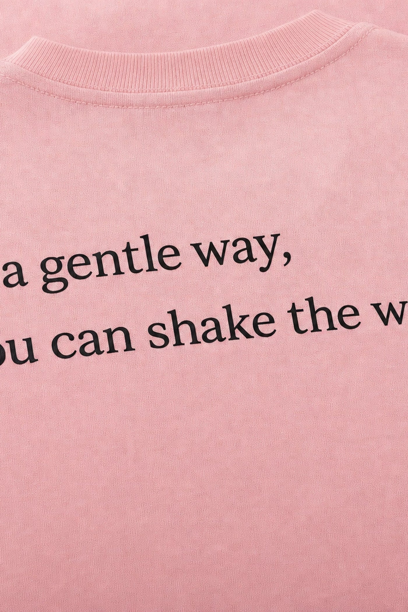 FFS cropped 2:3 | original_media:gid://shopify/MediaImage/30933779513447 | position:3 | Forfksake Gentle Pink T-Shirt