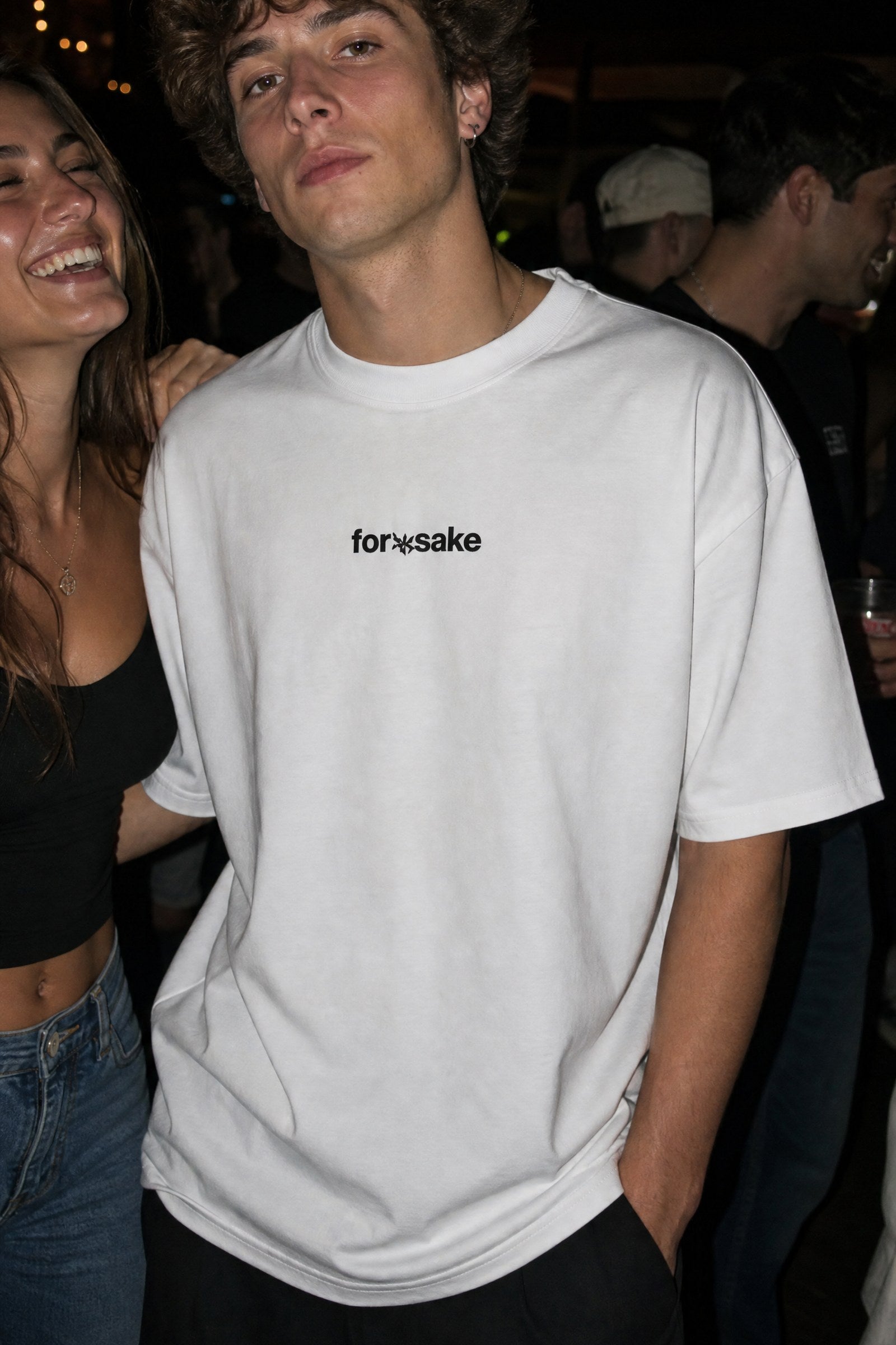 FFS cropped 2:3 | original_media:gid://shopify/MediaImage/30933959802983 | position:3 | Forfksake Hate Being Sexy T-Shirt White