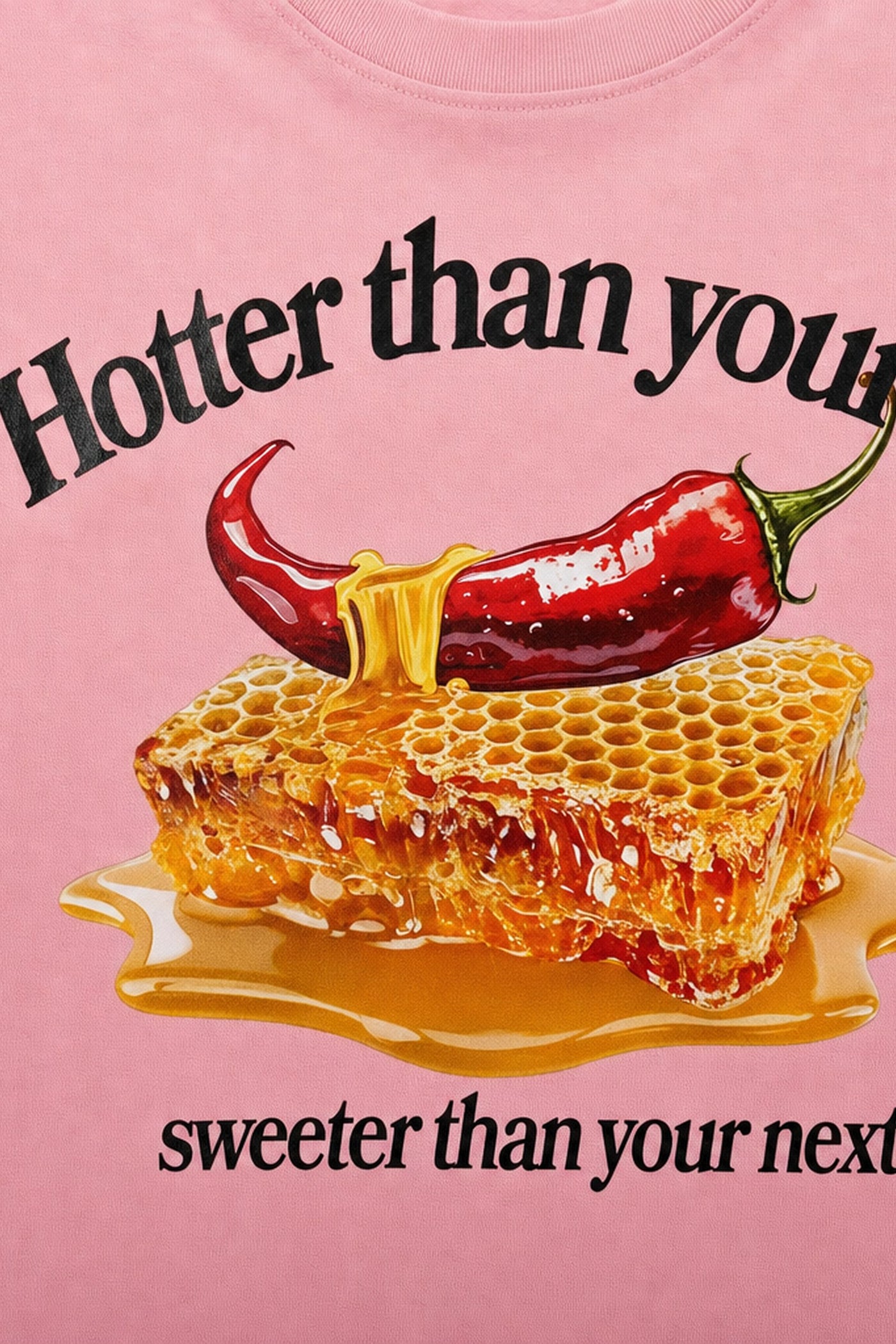 FFS cropped 2:3 | original_media:gid://shopify/MediaImage/30933978054759 | position:3 | Forfksake Hotter Pink T-Shirt