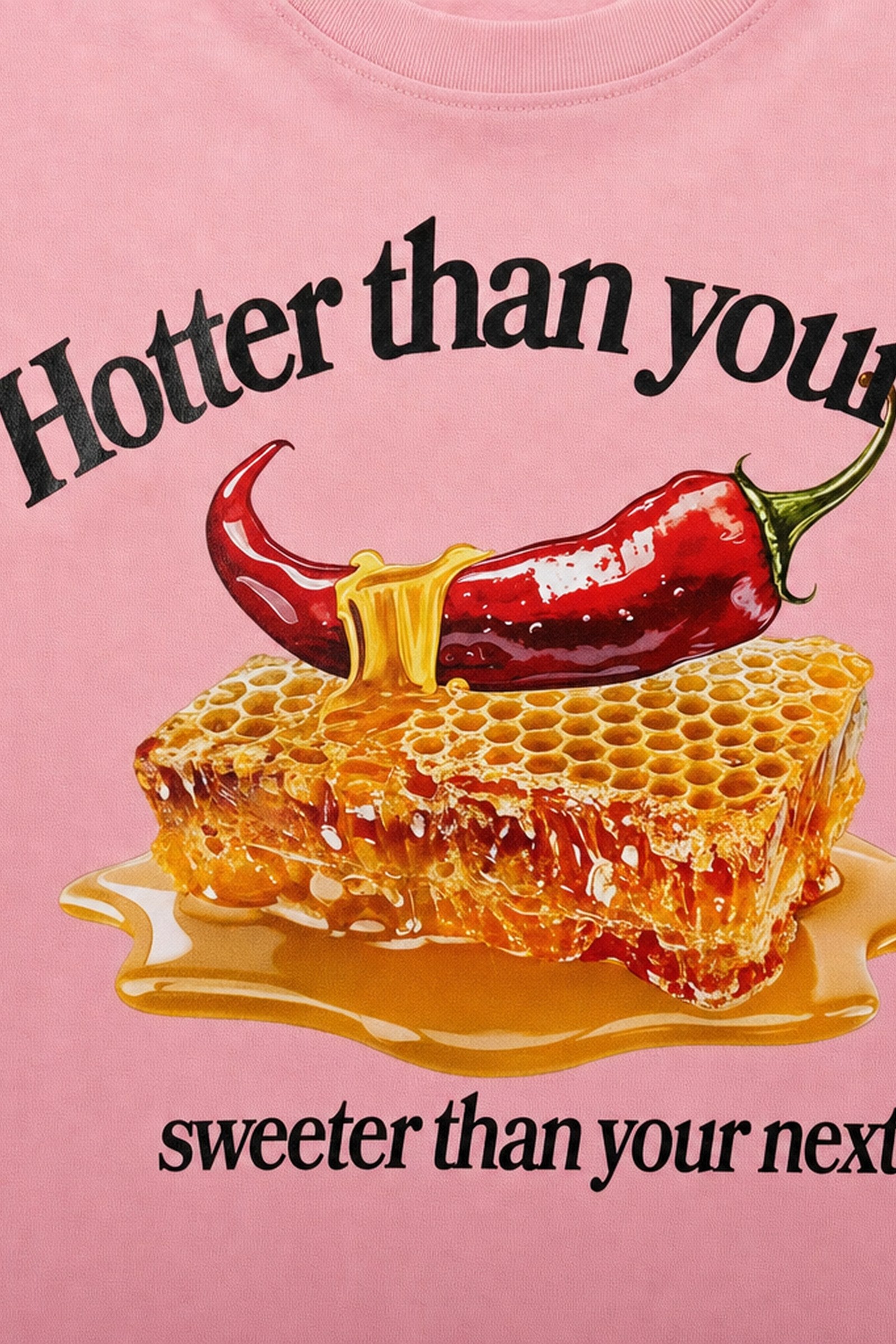 FFS cropped 2:3 | original_media:gid://shopify/MediaImage/30933978054759 | position:3 | Forfksake Hotter Pink T-Shirt
