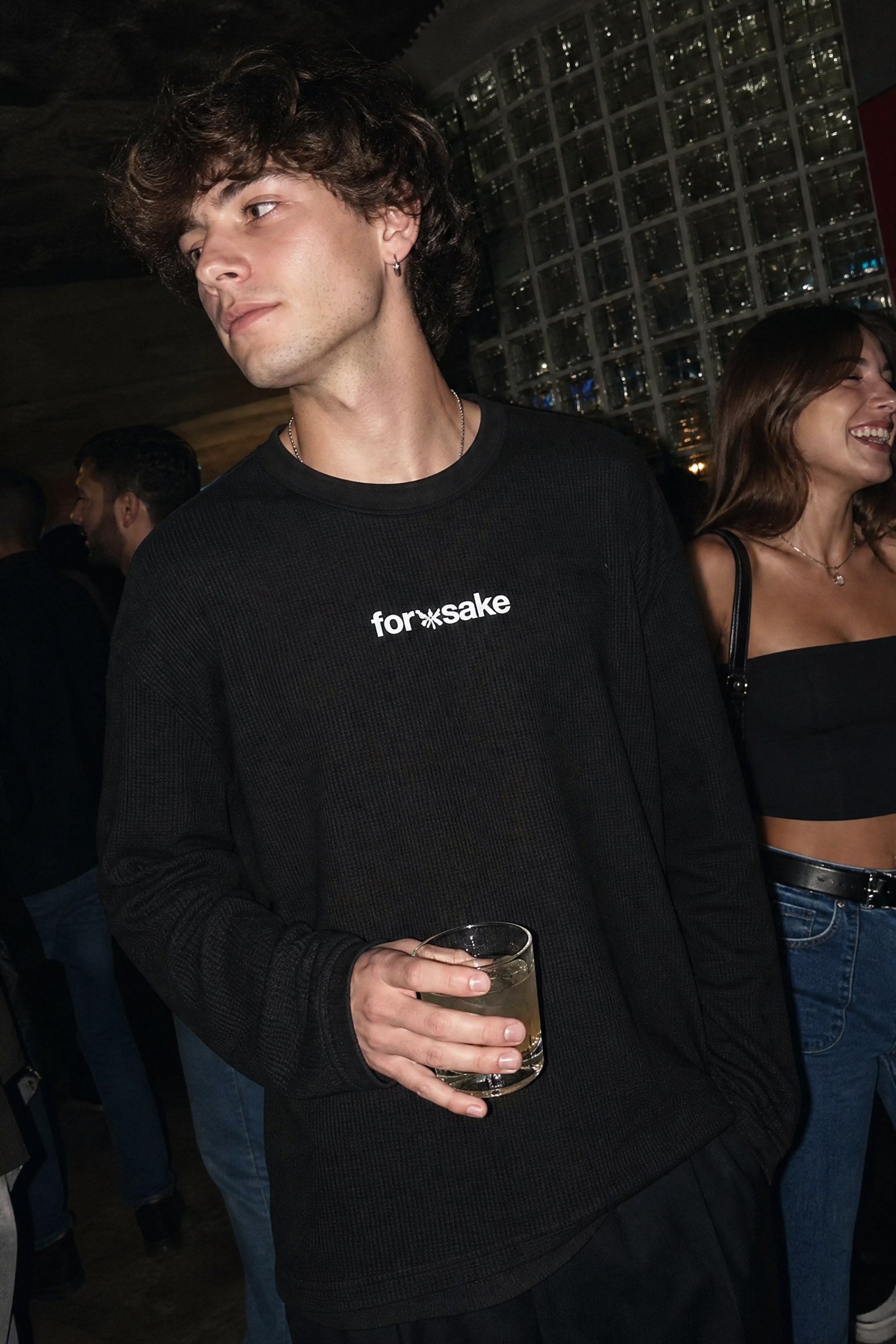 FFS cropped 2:3 | original_media:gid://shopify/MediaImage/30934018883687 | position:3 | Forfksake Little Fucked Up Waffle Long Sleeve Black