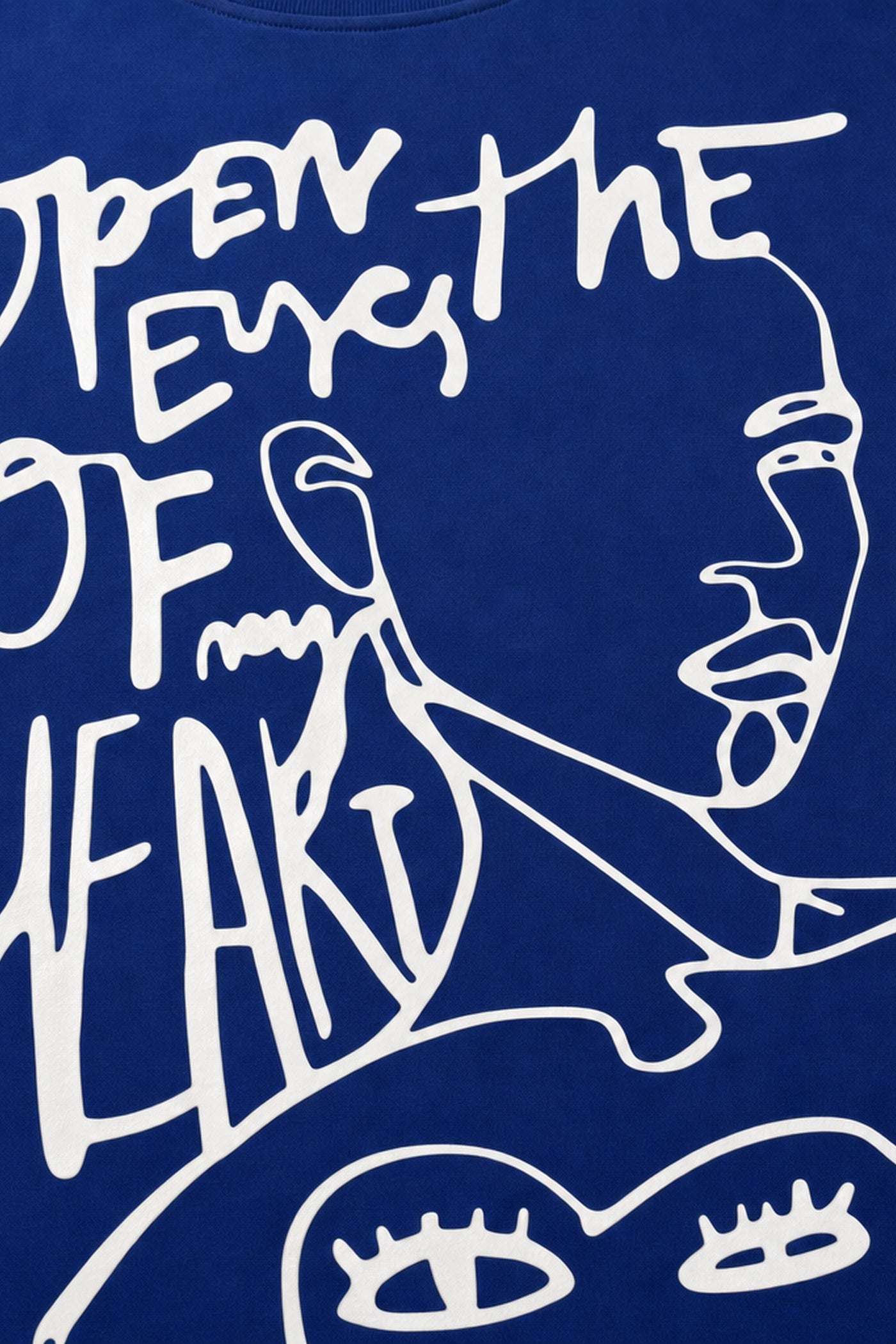 FFS cropped 2:3 | original_media:gid://shopify/MediaImage/30934102671463 | position:3 | Forfksake Open Eyes Blue T-Shirt