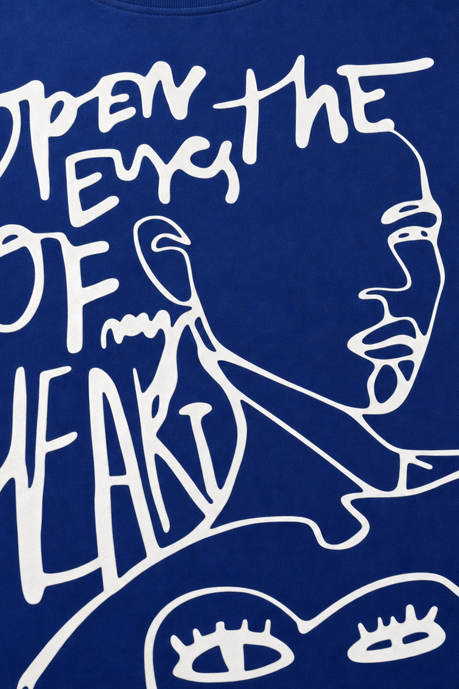 FFS cropped 2:3 | original_media:gid://shopify/MediaImage/30934102671463 | position:3 | Forfksake Open Eyes Blue T-Shirt