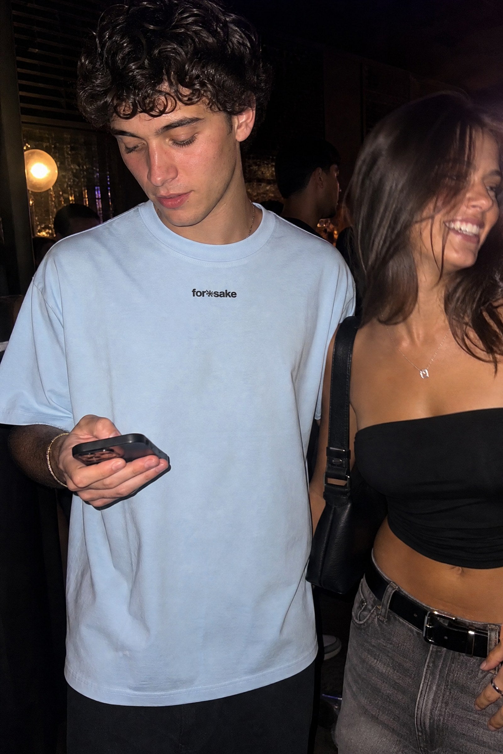 FFS cropped 2:3 | original_media:gid://shopify/MediaImage/30934170665063 | position:3 | Forfksake Sequeal Light Blue T-Shirt