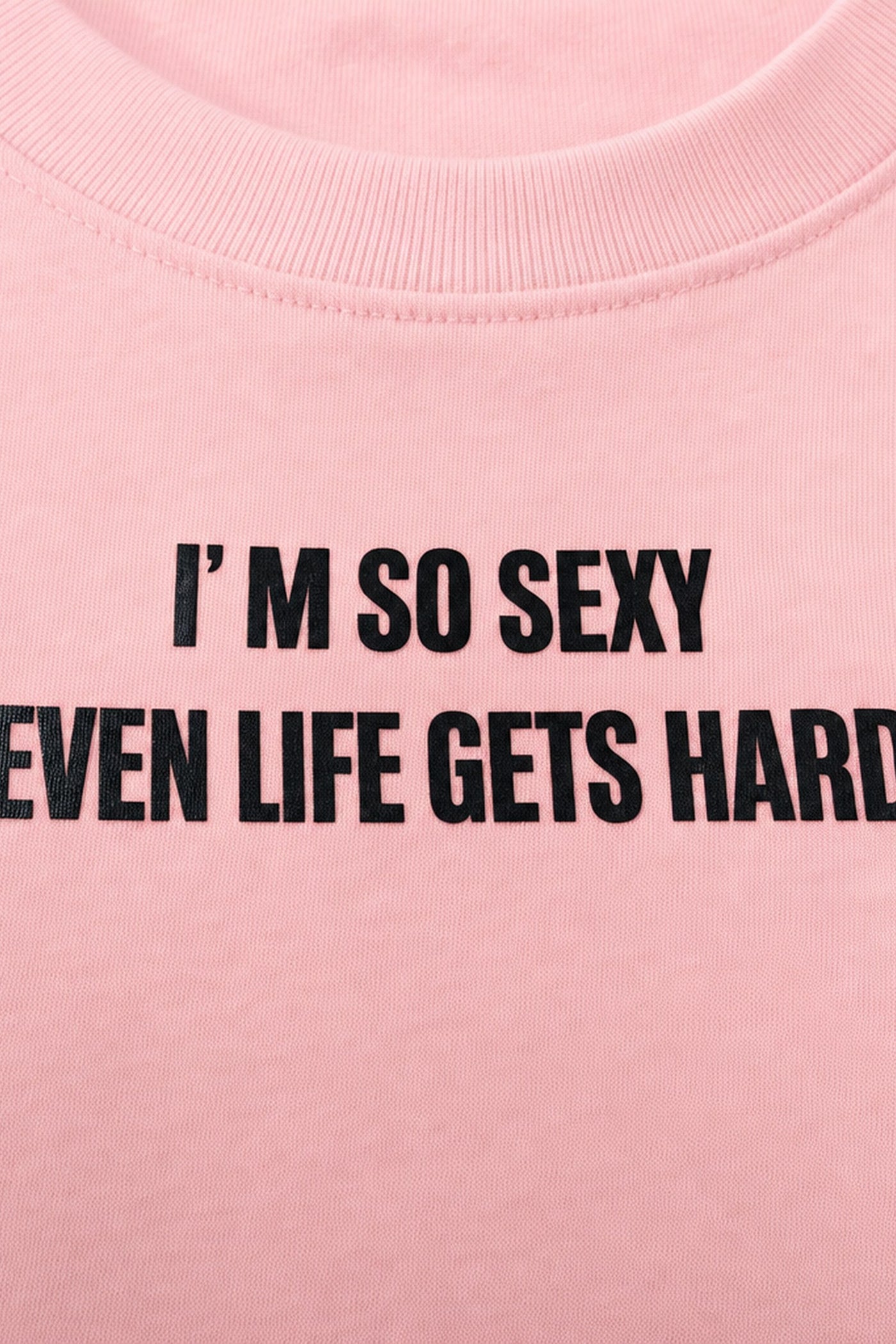 FFS cropped 2:3 | original_media:gid://shopify/MediaImage/30934180233319 | position:3 | Forfksake Sexy Pink T-Shirt