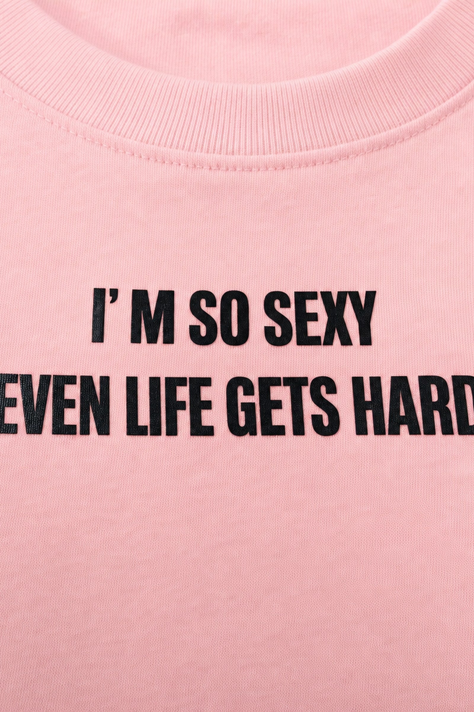 FFS cropped 2:3 | original_media:gid://shopify/MediaImage/30934180233319 | position:3 | Forfksake Sexy Pink T-Shirt
