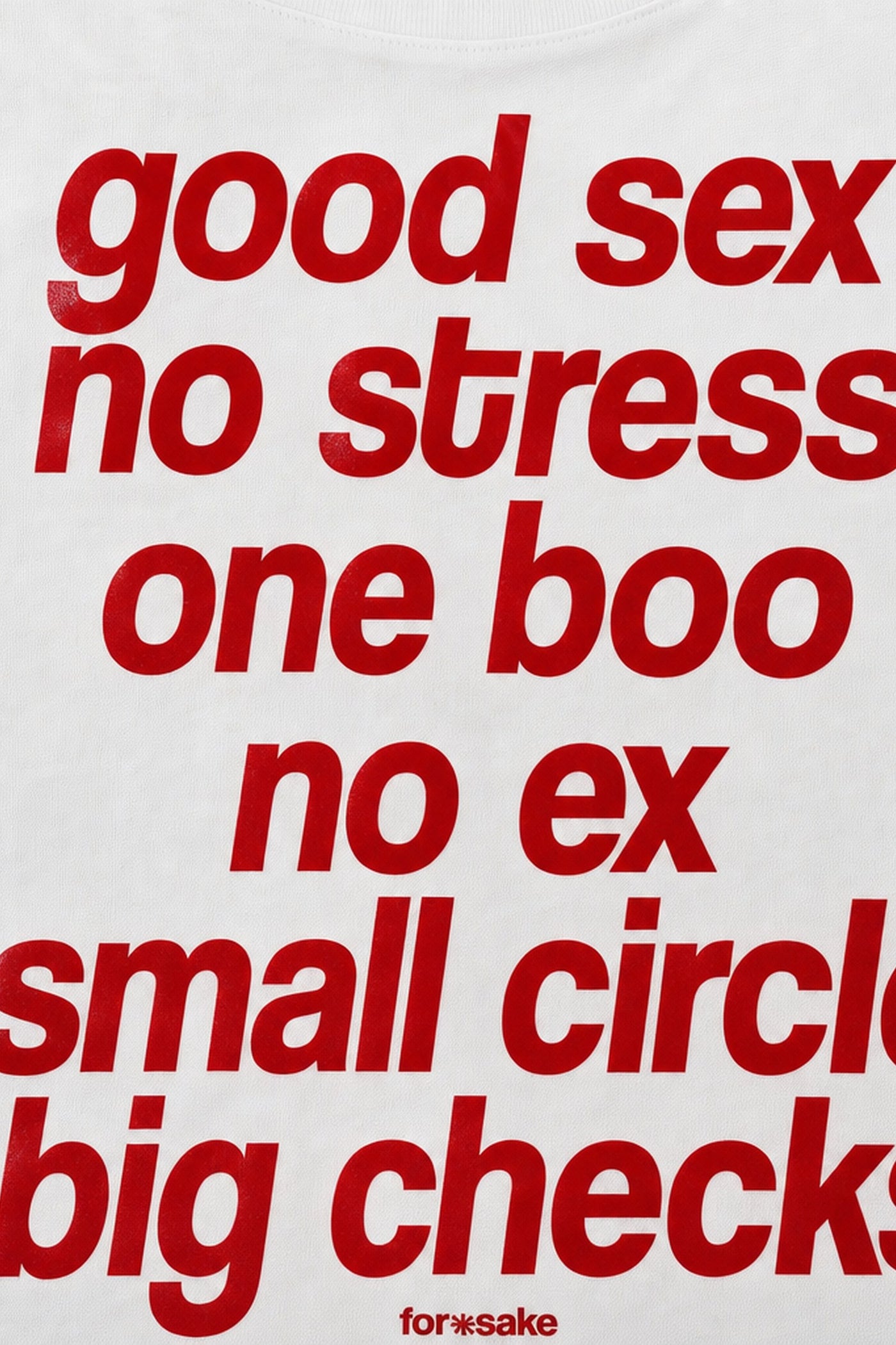FFS cropped 2:3 | original_media:gid://shopify/MediaImage/30934190162023 | position:3 | Forfksake Small Circle Big Checks T-Shirt White