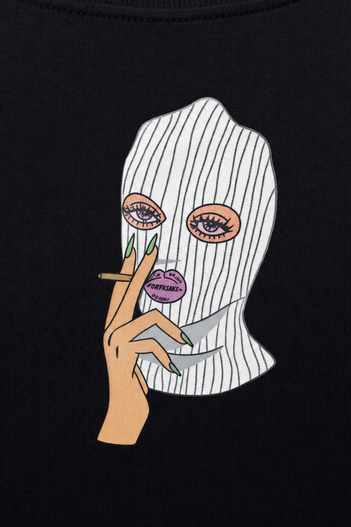 FFS cropped 2:3 | original_media:gid://shopify/MediaImage/30934190555239 | position:3 | Forfksake Smocking Sesh Baby Tee