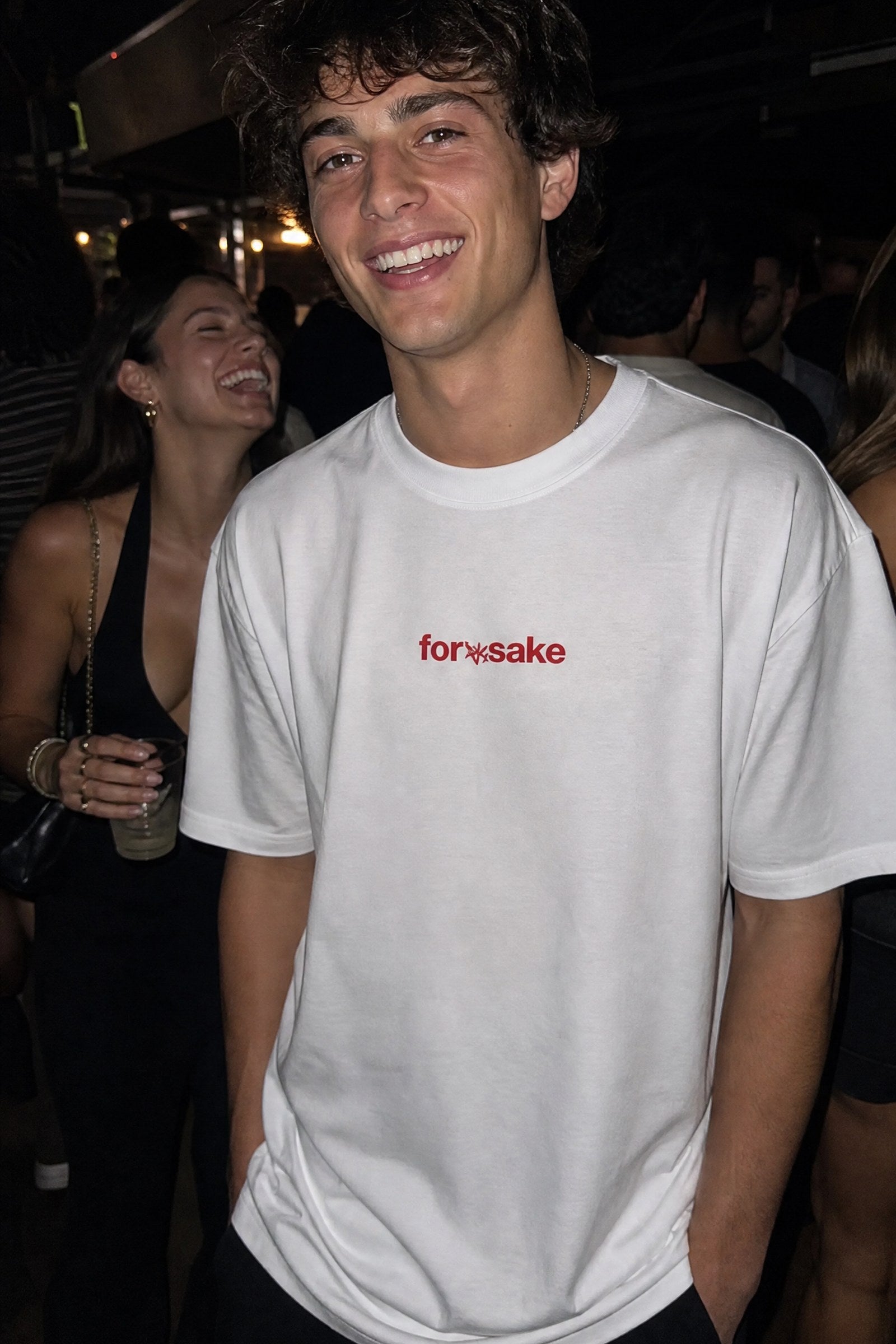 FFS cropped 2:3 | original_media:gid://shopify/MediaImage/30934268444775 | position:3 | Forfksake Undiagnosed T-Shirt White