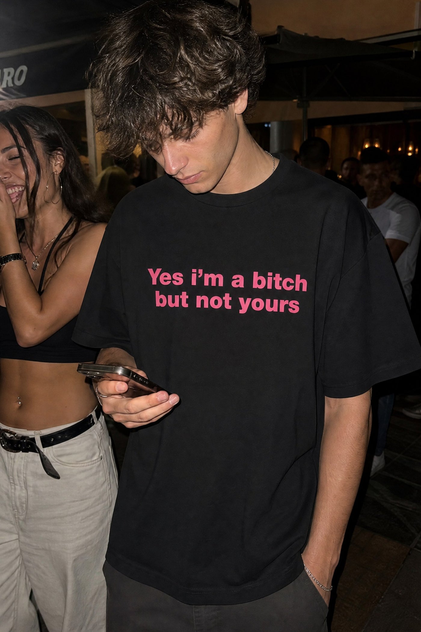 FFS cropped 2:3 | original_media:gid://shopify/MediaImage/30934302064743 | position:3 | Forfksake Yes I'm A Bitch T-Shirt Black
