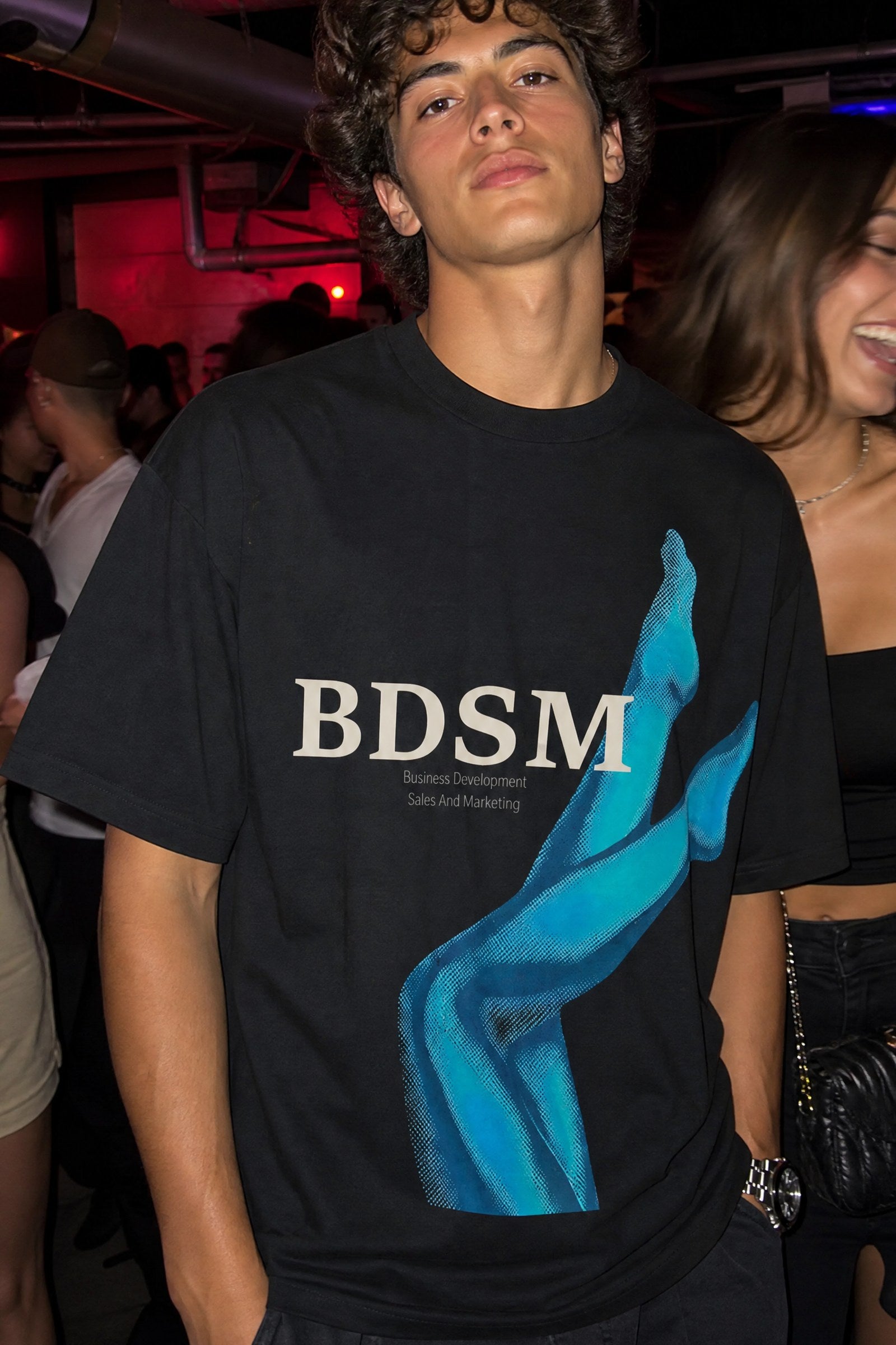 FFS cropped 2:3 | original_media:gid://shopify/MediaImage/30933367423079 | position:4 | BDSM Forfksake Black T-Shirt