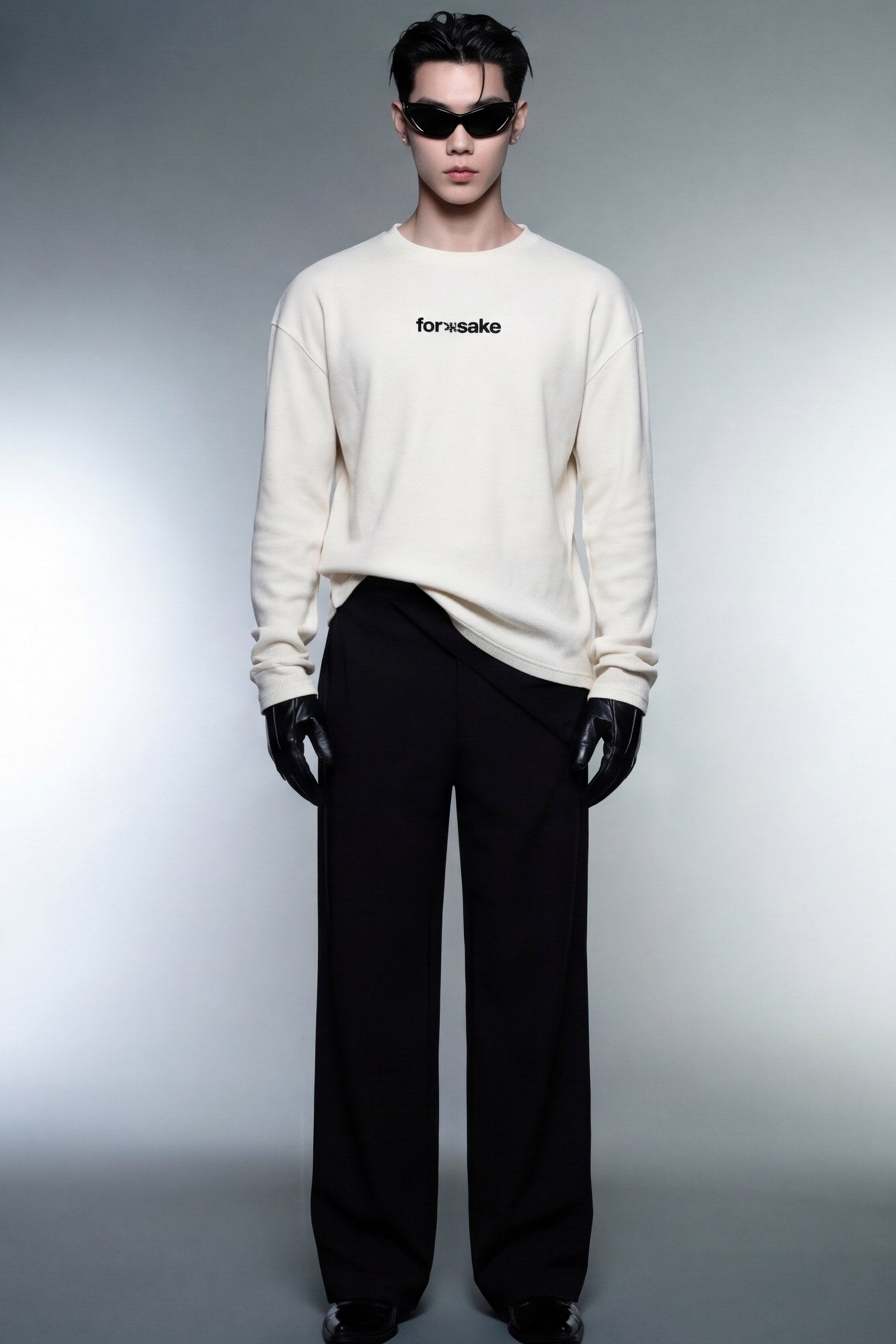 FFS cropped 2:3 | original_media:gid://shopify/MediaImage/30933559607399 | position:4 | Forfksake Alcoholic Waffle Long Sleeve Off White