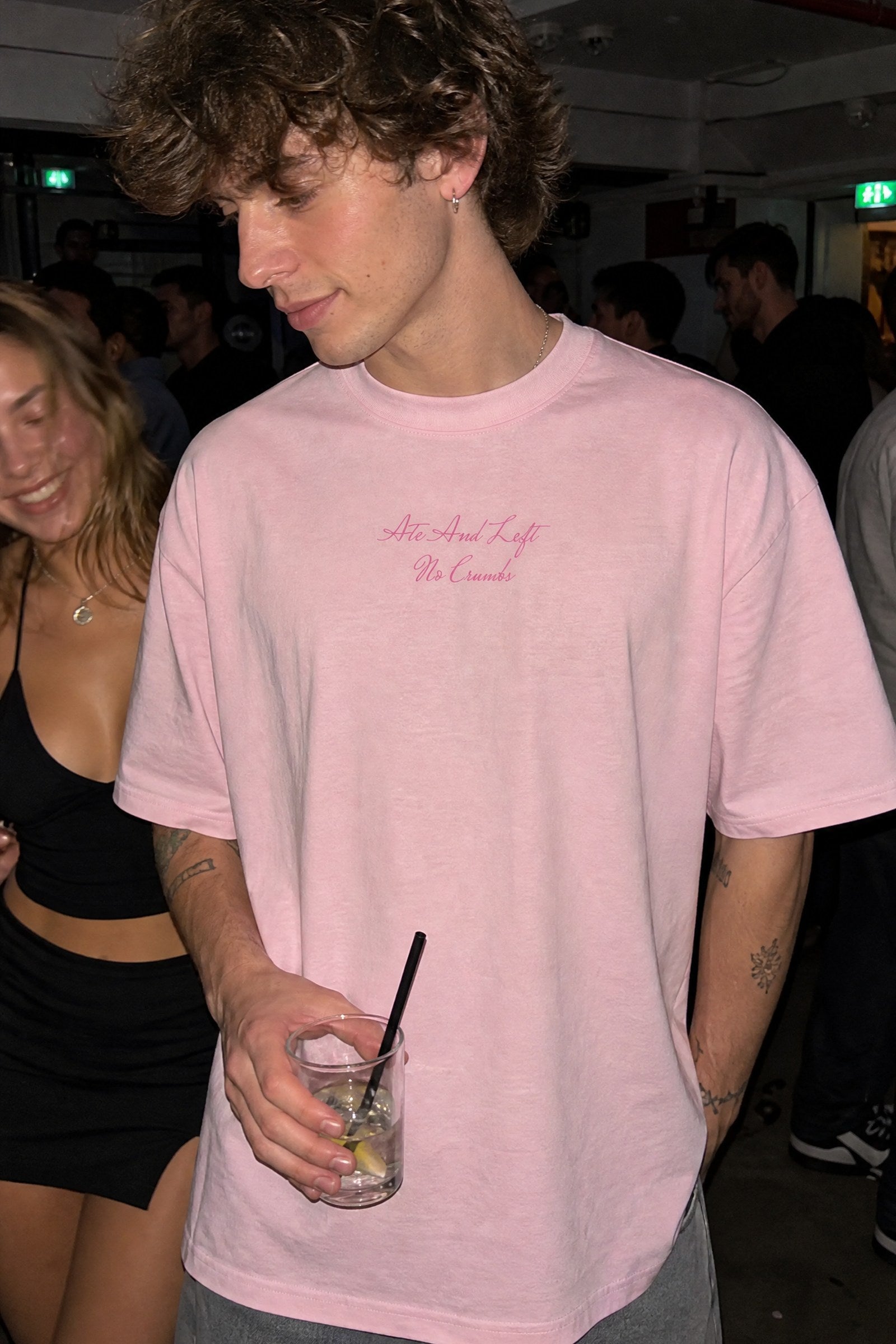 FFS cropped 2:3 | original_media:gid://shopify/MediaImage/30933647163495 | position:4 | Forfksake Ate Pink T-Shirt