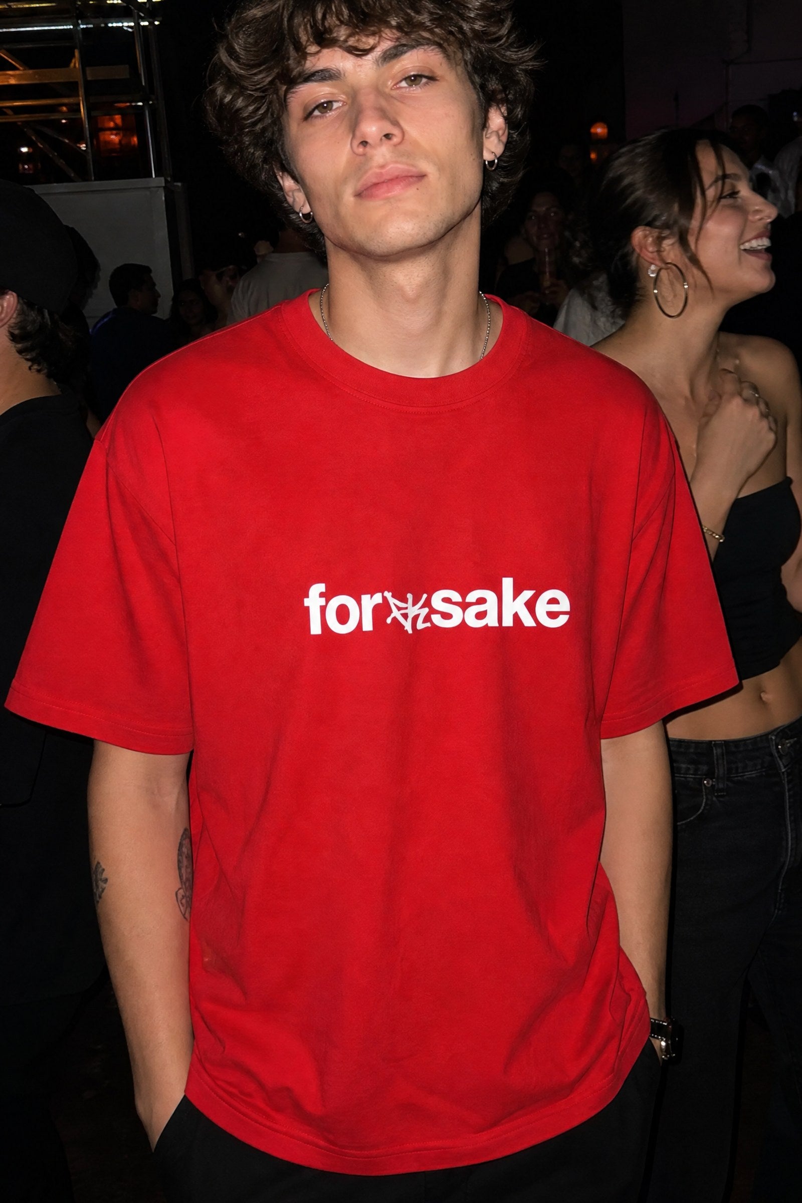 FFS cropped 2:3 | original_media:gid://shopify/MediaImage/30933653586023 | position:4 | Forfksake Bad Habits T-Shirt(red)