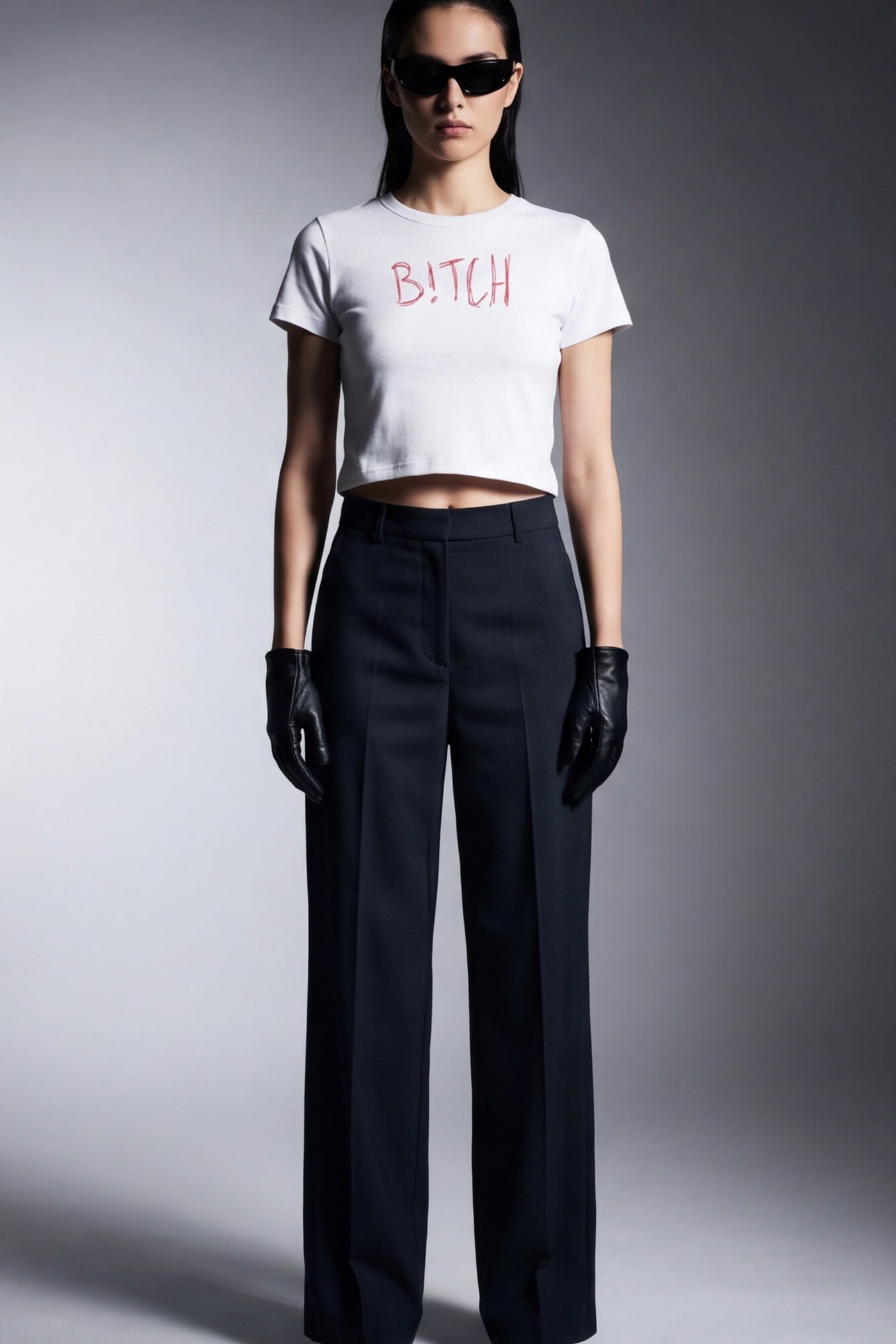 FFS cropped 2:3 | original_media:gid://shopify/MediaImage/30933668823143 | position:4 | Forfksake Bitch White Baby Tee