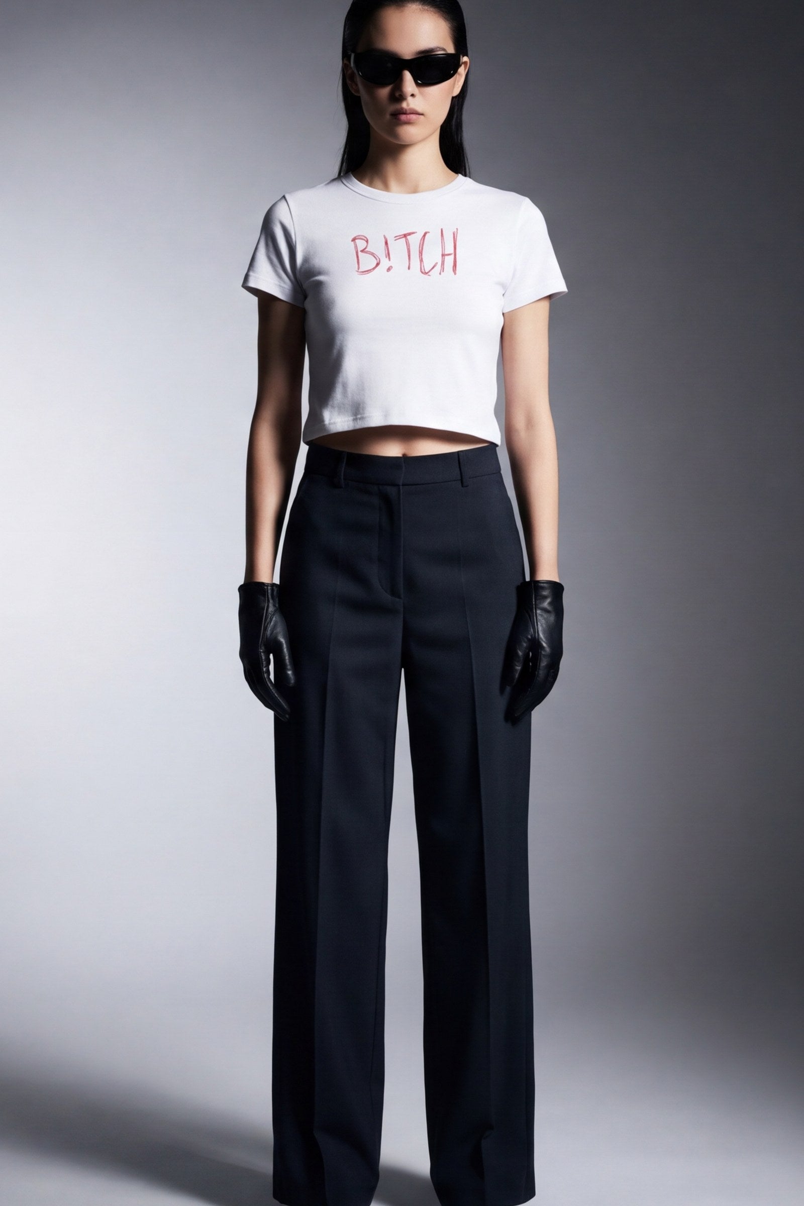 FFS cropped 2:3 | original_media:gid://shopify/MediaImage/30933668823143 | position:4 | Forfksake Bitch White Baby Tee