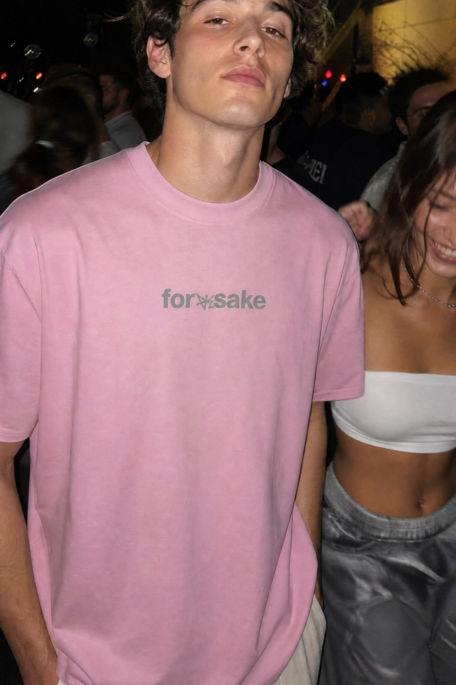 FFS cropped 2:3 | original_media:gid://shopify/MediaImage/30933675049063 | position:4 | Forfksake Born To Fuck Pink T-Shirt