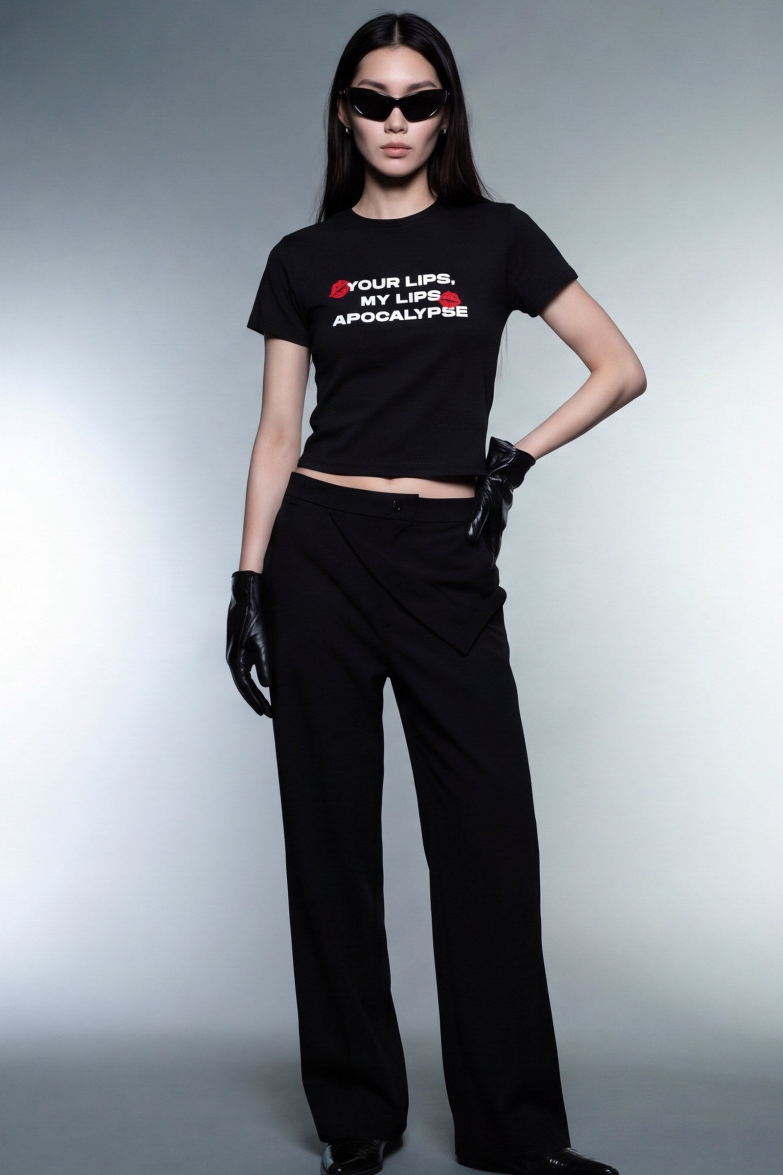 FFS cropped 2:3 | original_media:gid://shopify/MediaImage/30933685469287 | position:4 | Forfksake Dad Calling Baby Tee Black