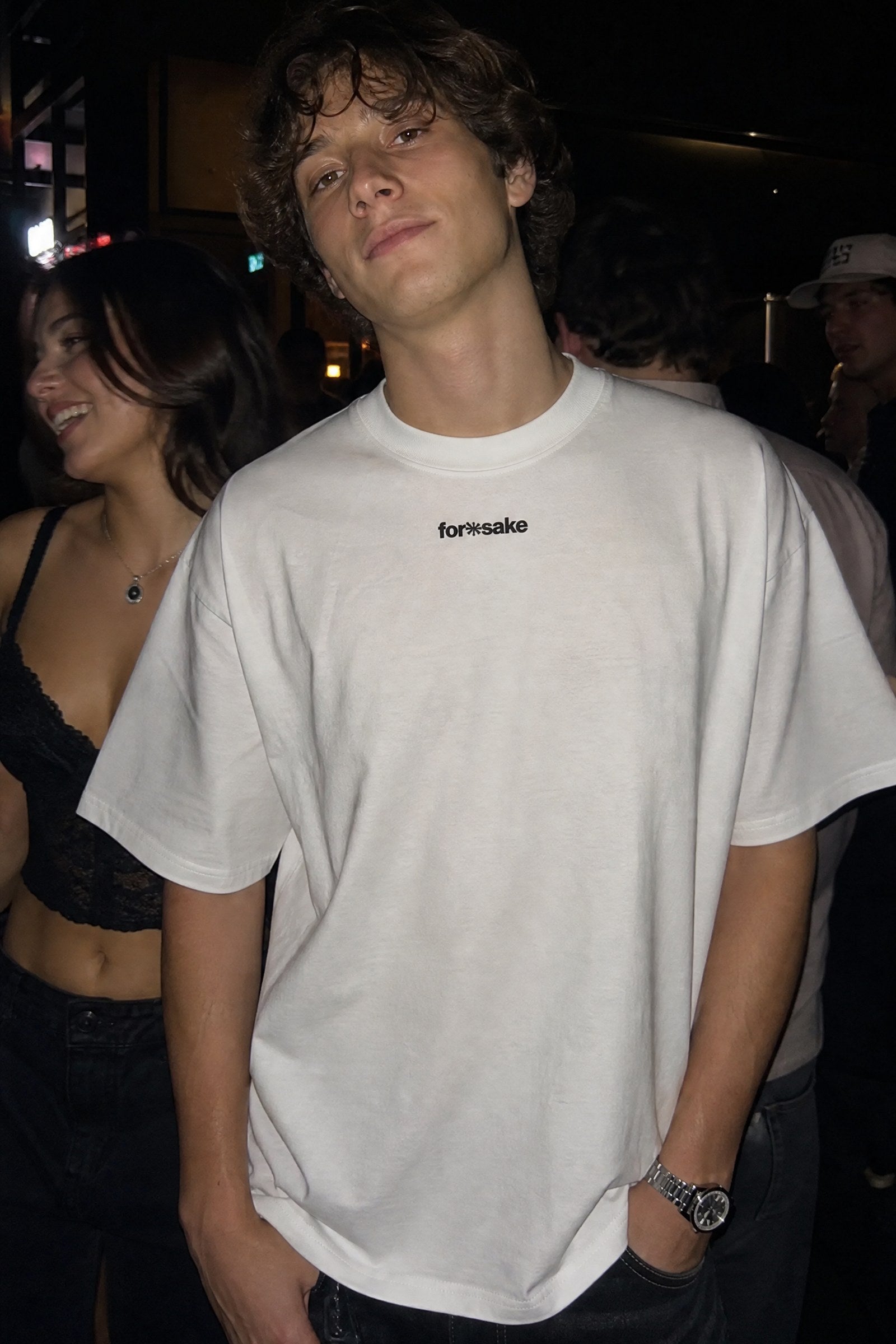 FFS cropped 2:3 | original_media:gid://shopify/MediaImage/30933687828583 | position:4 | Forfksake Delusional GPT White T-Shirt