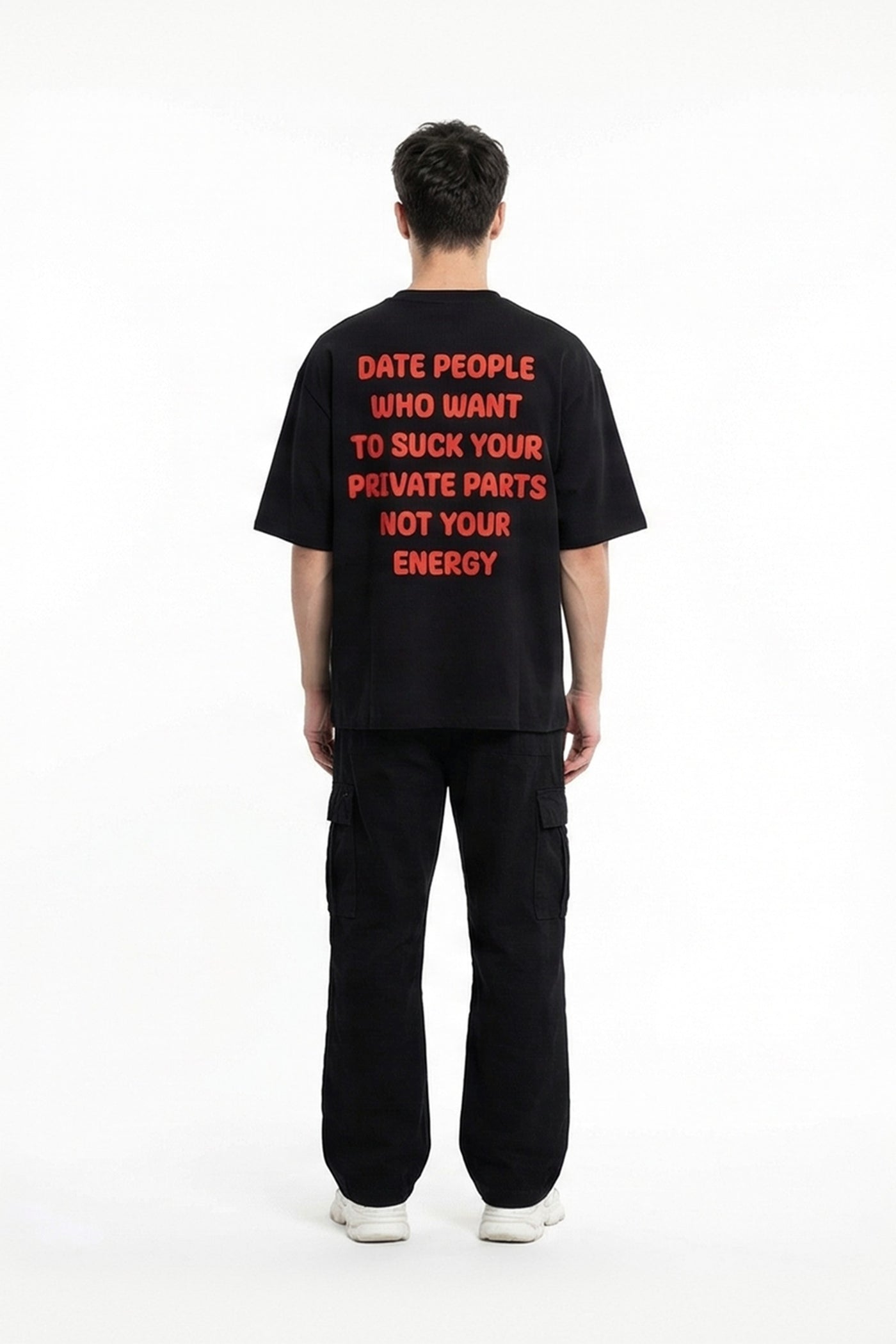 FFS cropped 2:3 | original_media:gid://shopify/MediaImage/30933693300839 | position:4 | Forfksake Don't Drain Me T-Shirt Black