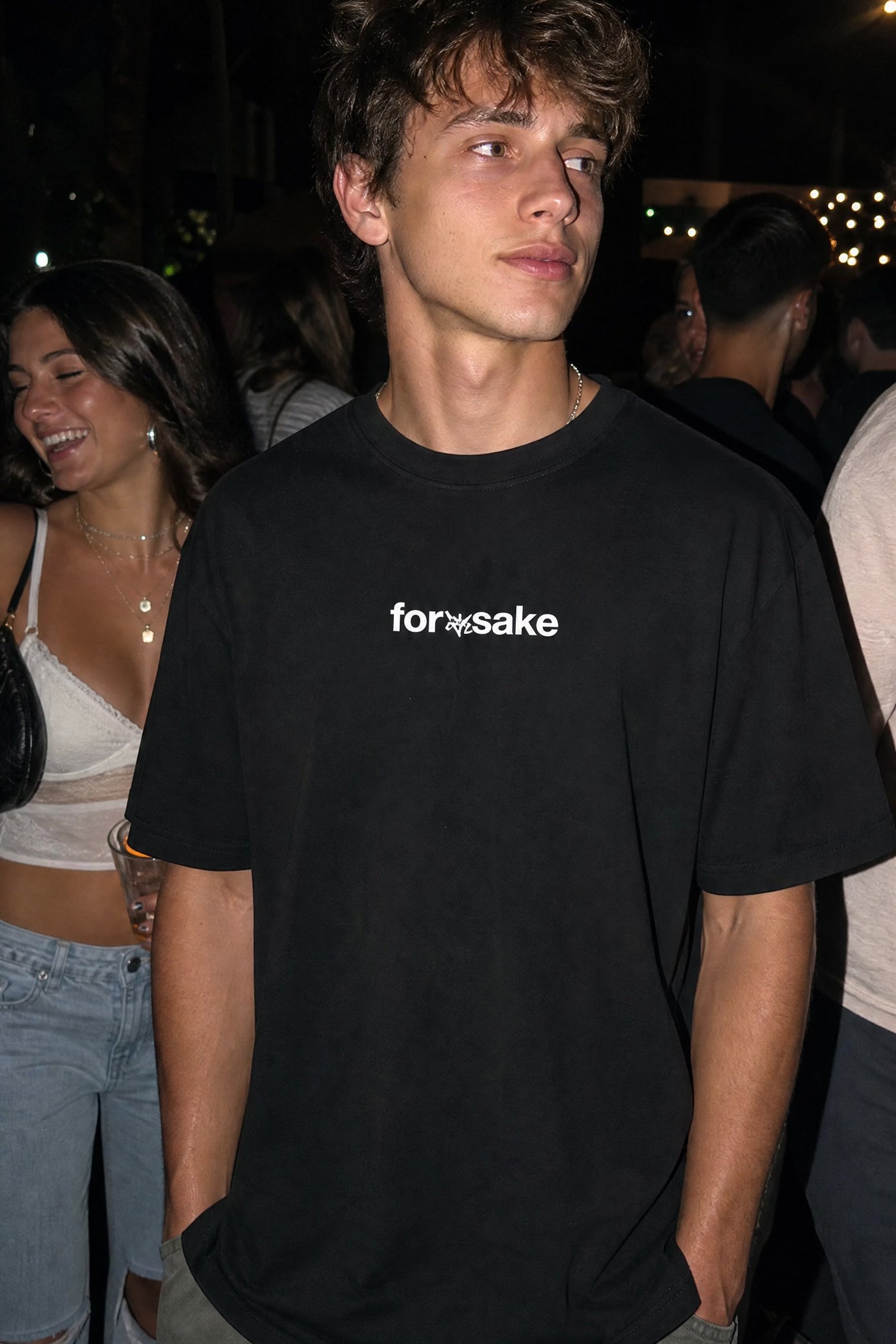 FFS cropped 2:3 | original_media:gid://shopify/MediaImage/30933734359143 | position:4 | Forfksake Everything I Love Black T-Shirt