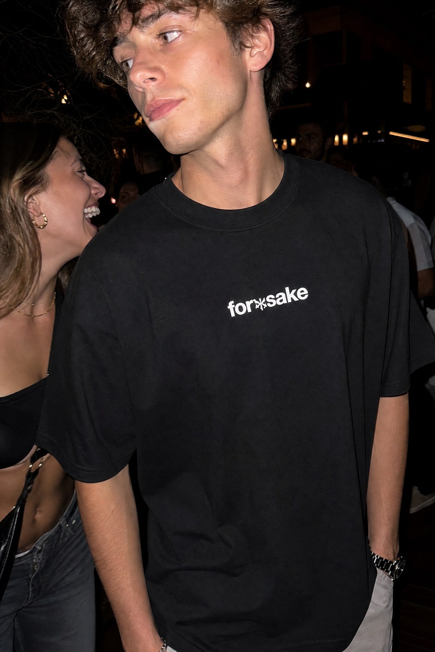 FFS cropped 2:3 | original_media:gid://shopify/MediaImage/30933738291303 | position:4 | Forfksake Exercising Black T-Shirt