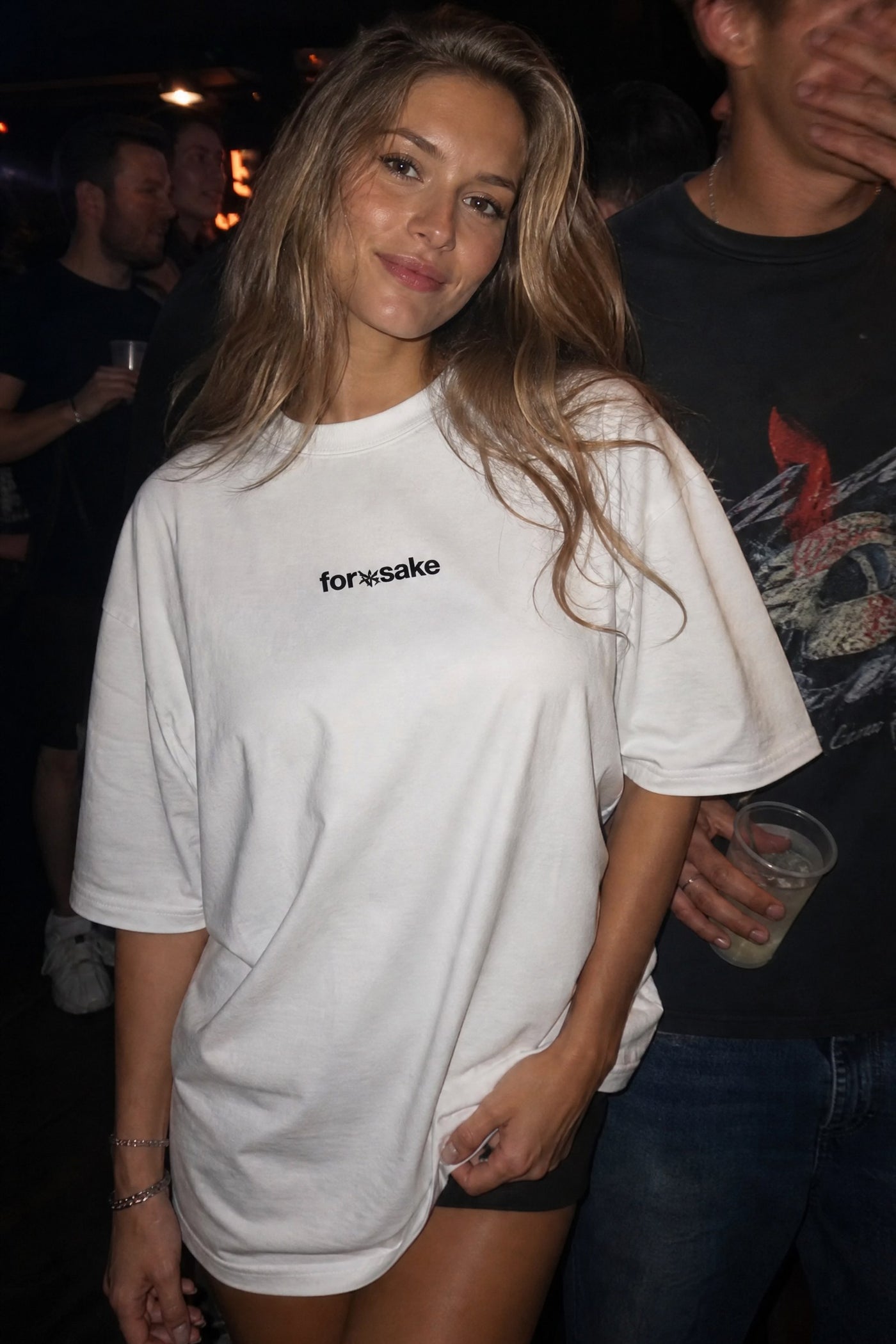 FFS cropped 2:3 | original_media:gid://shopify/MediaImage/30933974188135 | position:4 | Forfksake Hotter Girlfriend T-Shirt White