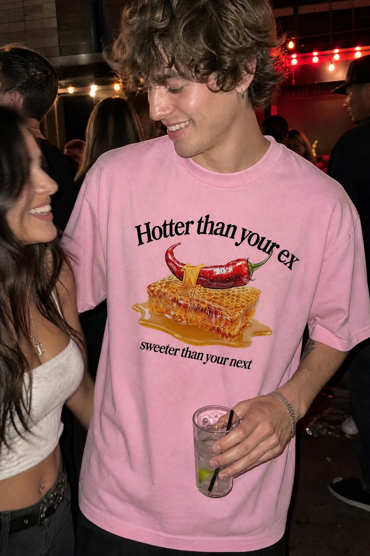 FFS cropped 2:3 | original_media:gid://shopify/MediaImage/30933978087527 | position:4 | Forfksake Hotter Pink T-Shirt