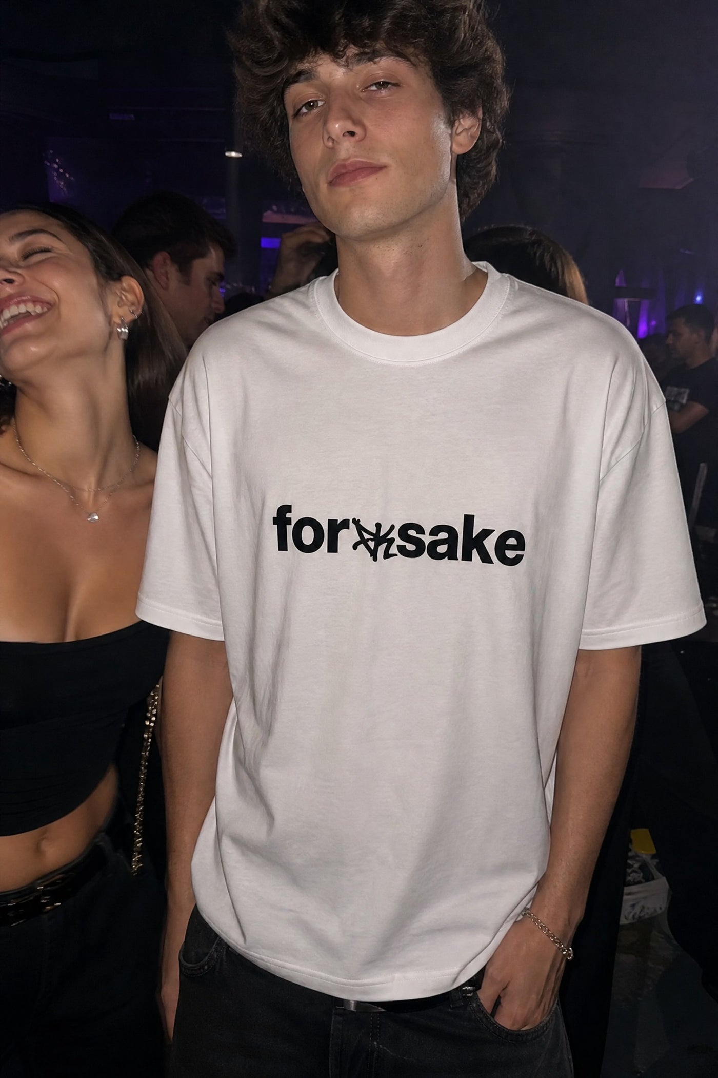 FFS cropped 2:3 | original_media:gid://shopify/MediaImage/30933993062503 | position:4 | Forfksake I Like Drugs T-Shirt(white)