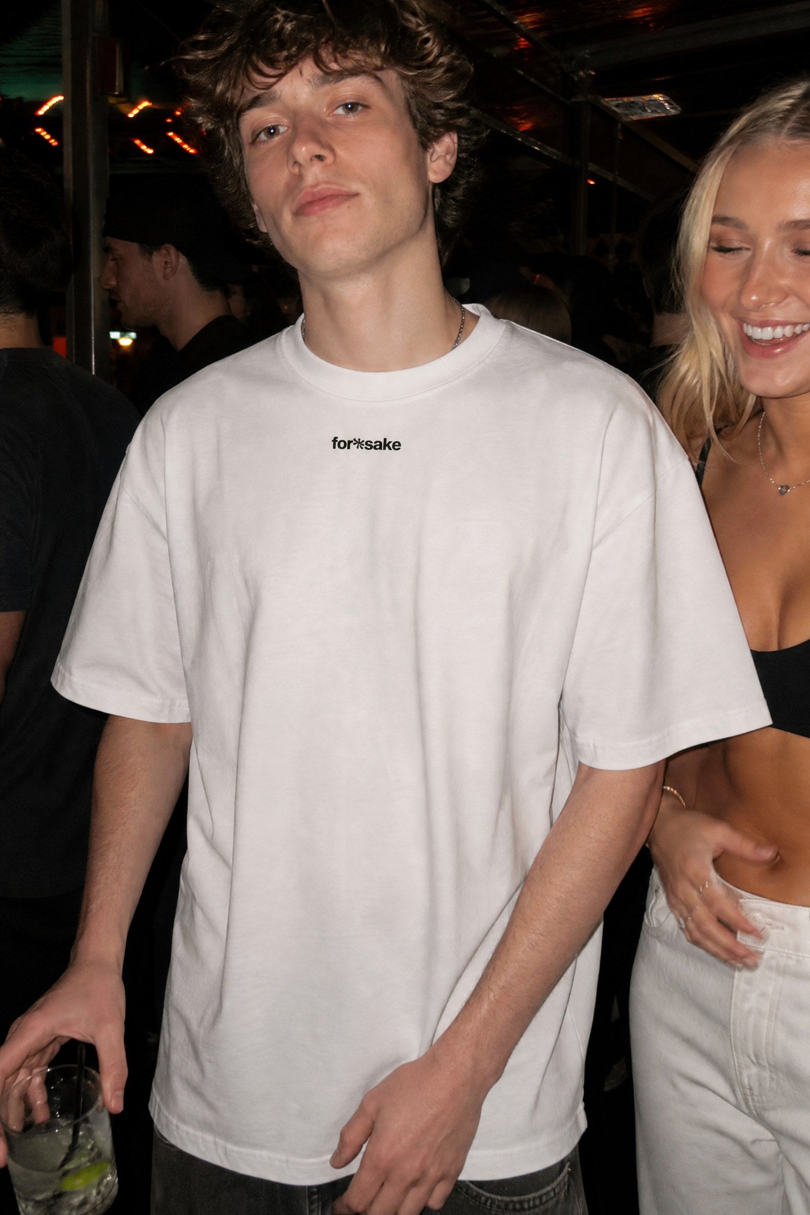 FFS cropped 2:3 | original_media:gid://shopify/MediaImage/30934009512039 | position:4 | Forfksake Just Lick It White T-Shirt