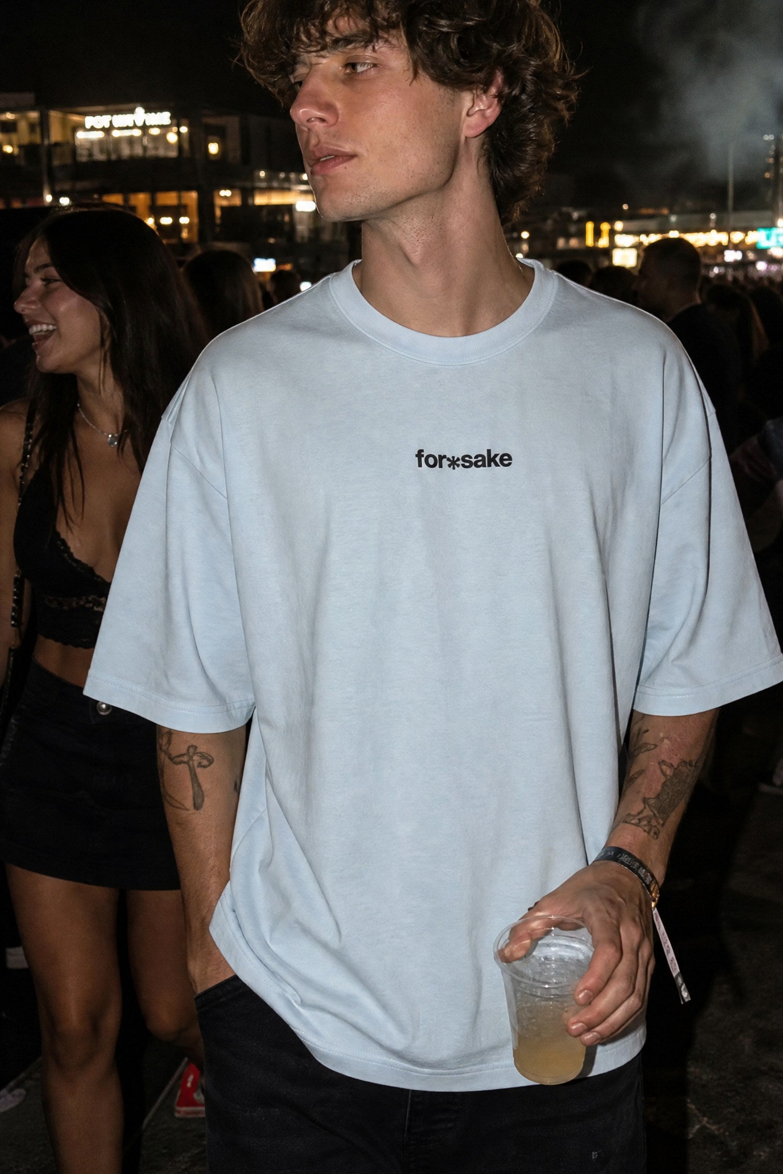 FFS cropped 2:3 | original_media:gid://shopify/MediaImage/30934017933415 | position:4 | Forfksake Little Fucked Up T-Shirt Ice Blue