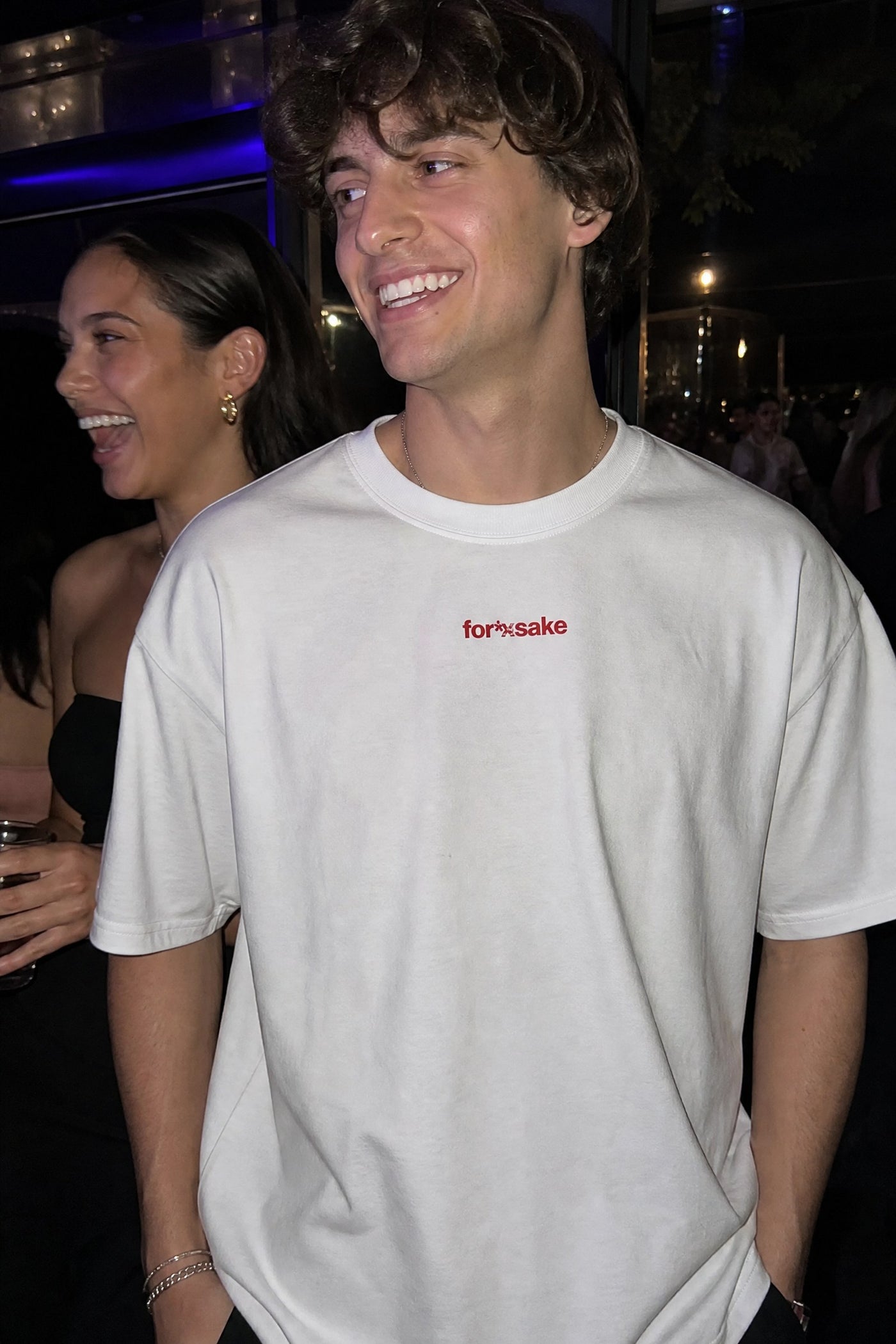 FFS cropped 2:3 | original_media:gid://shopify/MediaImage/30934100312167 | position:4 | Forfksake Nobody White T-Shirt