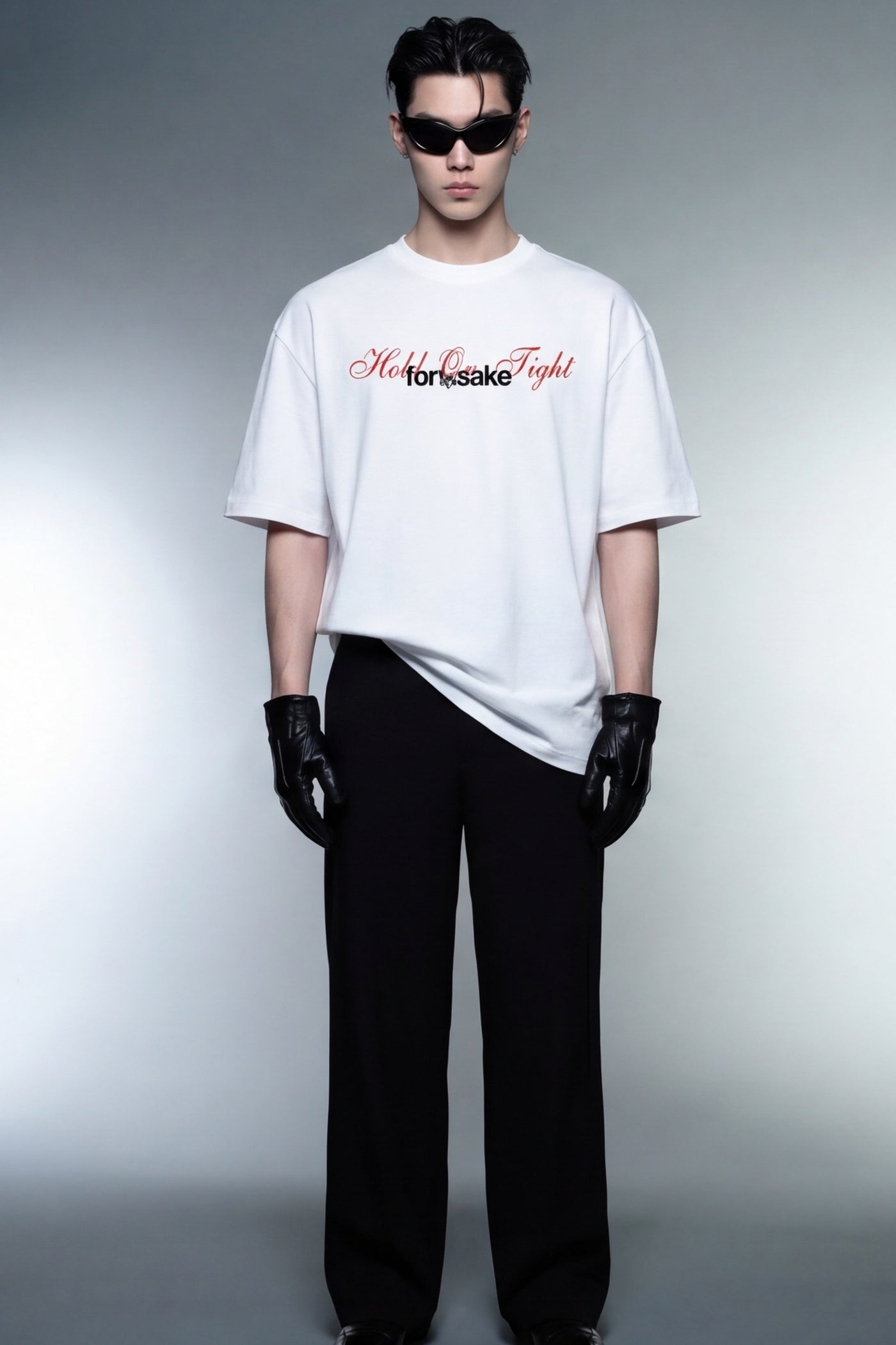 FFS cropped 2:3 | original_media:gid://shopify/MediaImage/30934128099431 | position:4 | Forfksake Play Your Hand White T-Shirt