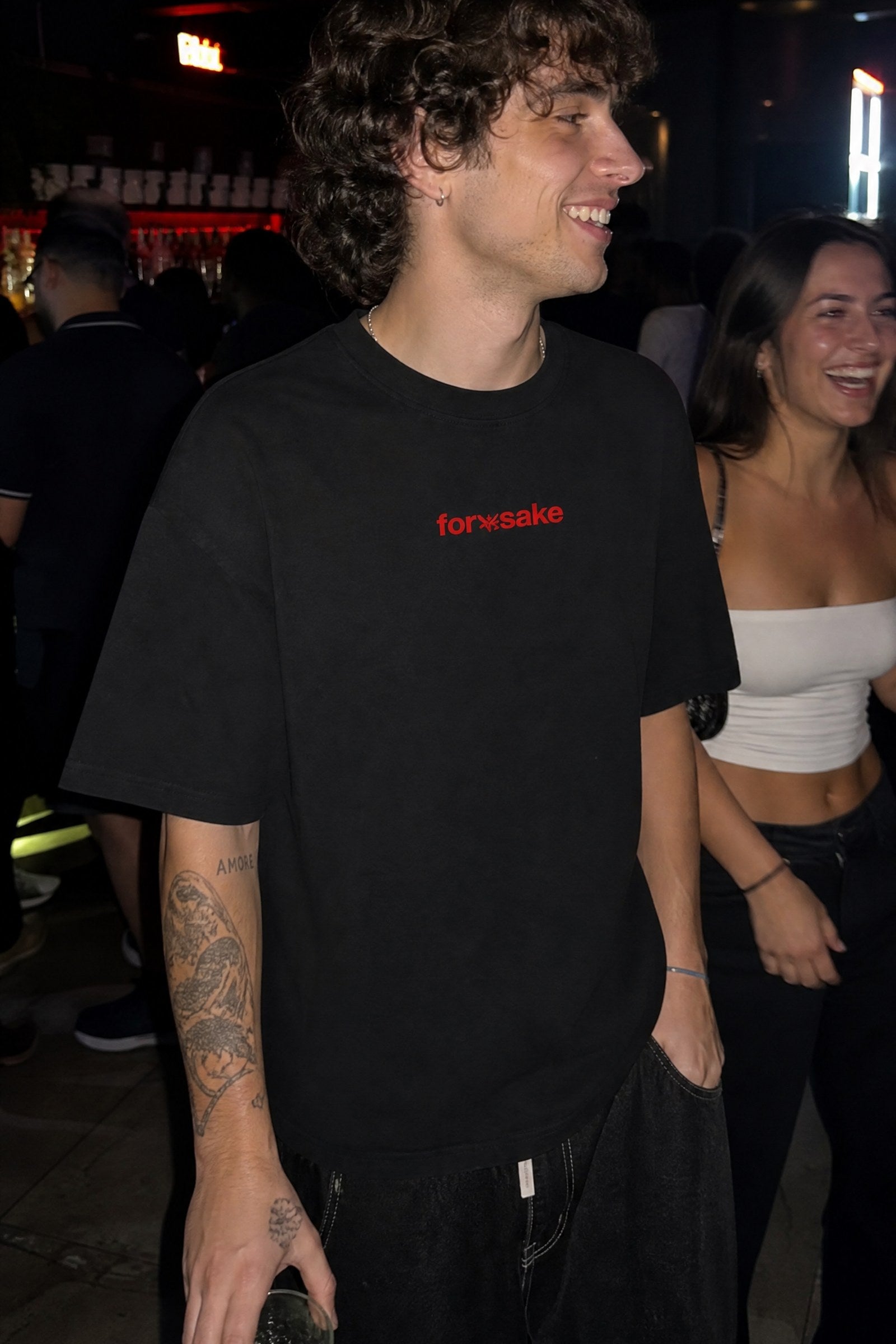 FFS cropped 2:3 | original_media:gid://shopify/MediaImage/30934137176167 | position:4 | Forfksake Pray For Cars T-Shirt Black