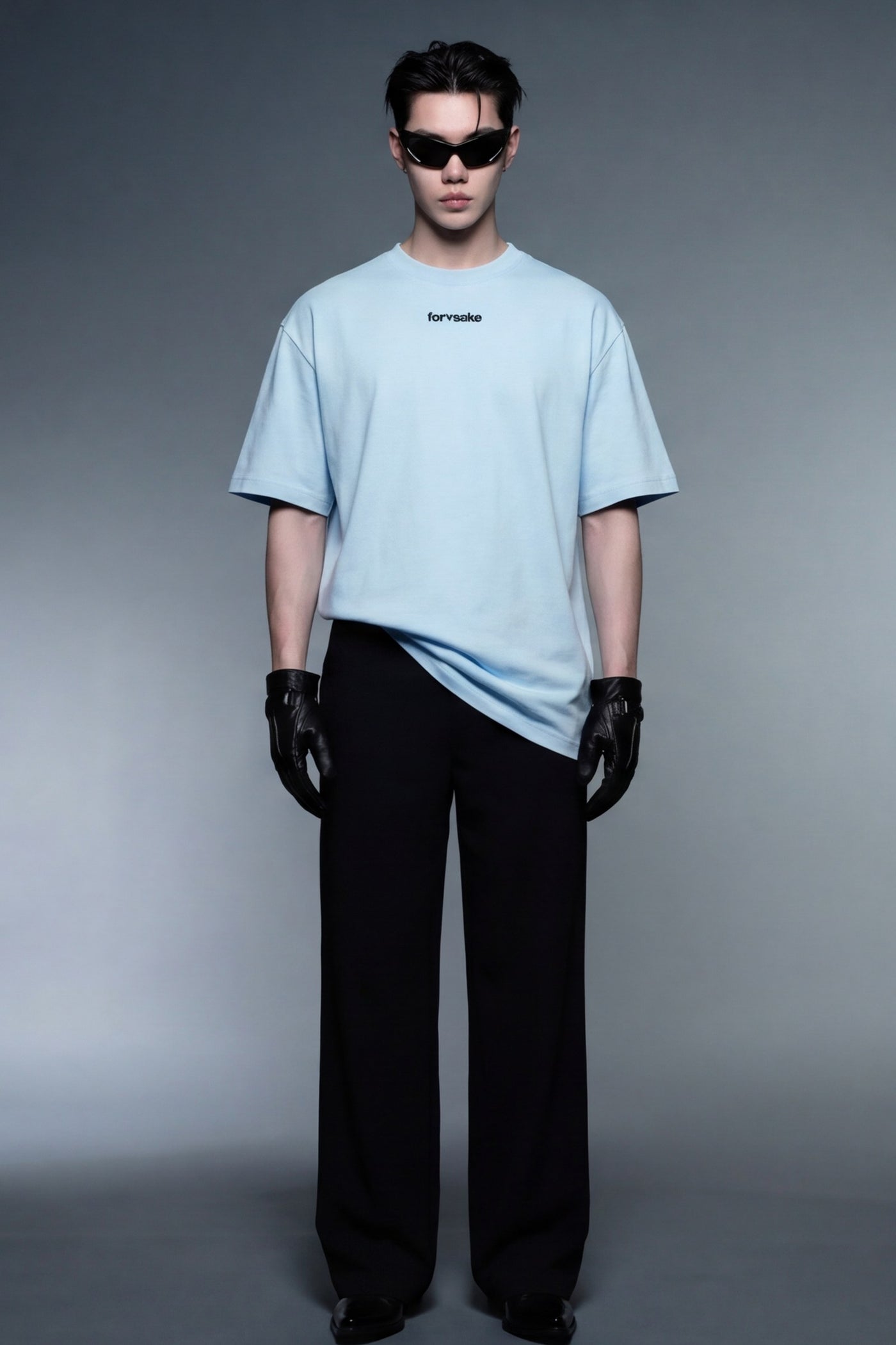 FFS cropped 2:3 | original_media:gid://shopify/MediaImage/30934171091047 | position:4 | Forfksake Sequeal Light Blue T-Shirt