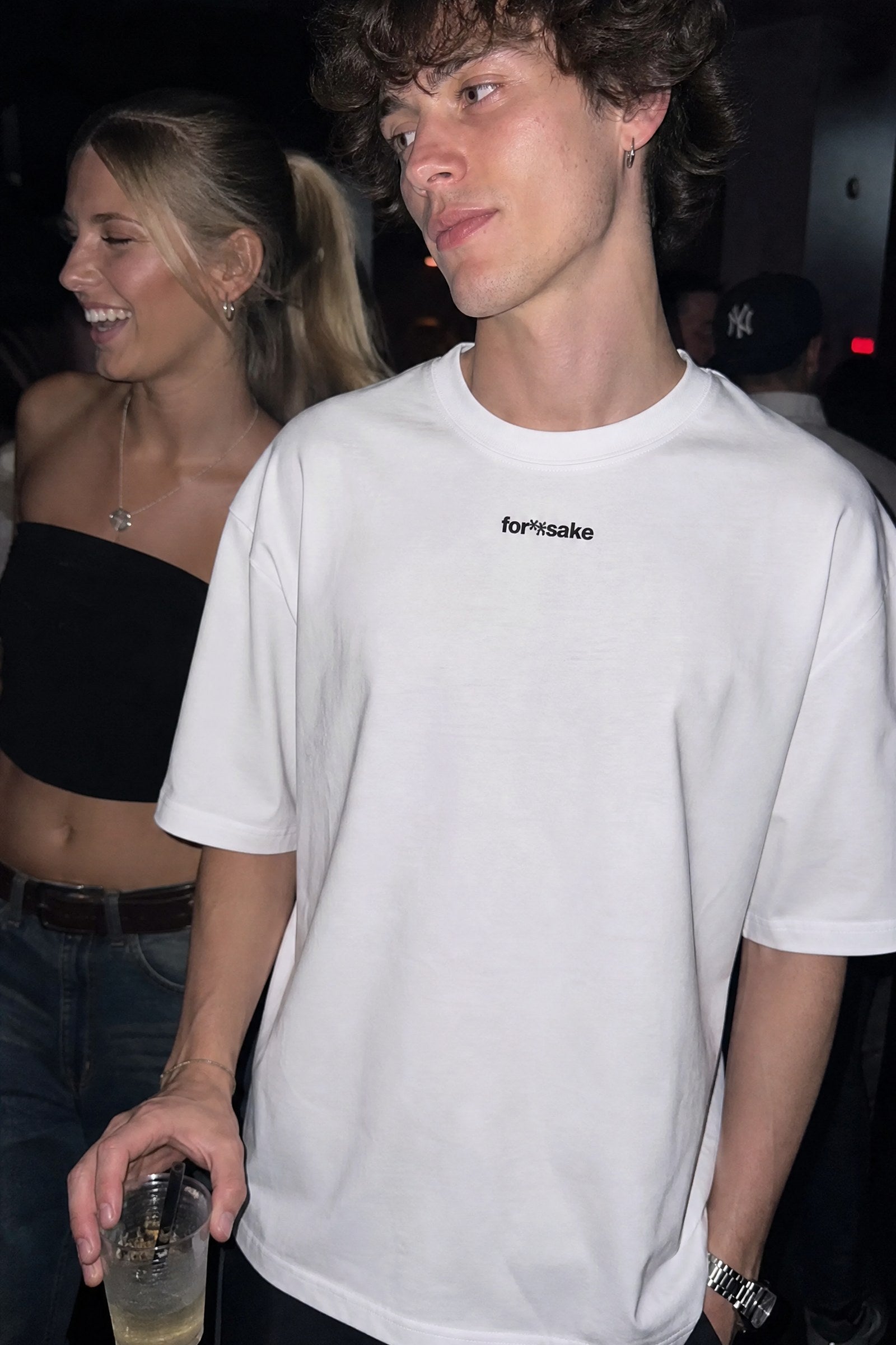 FFS cropped 2:3 | original_media:gid://shopify/MediaImage/30934172598375 | position:4 | Forfksake Sequeal White T-Shirt