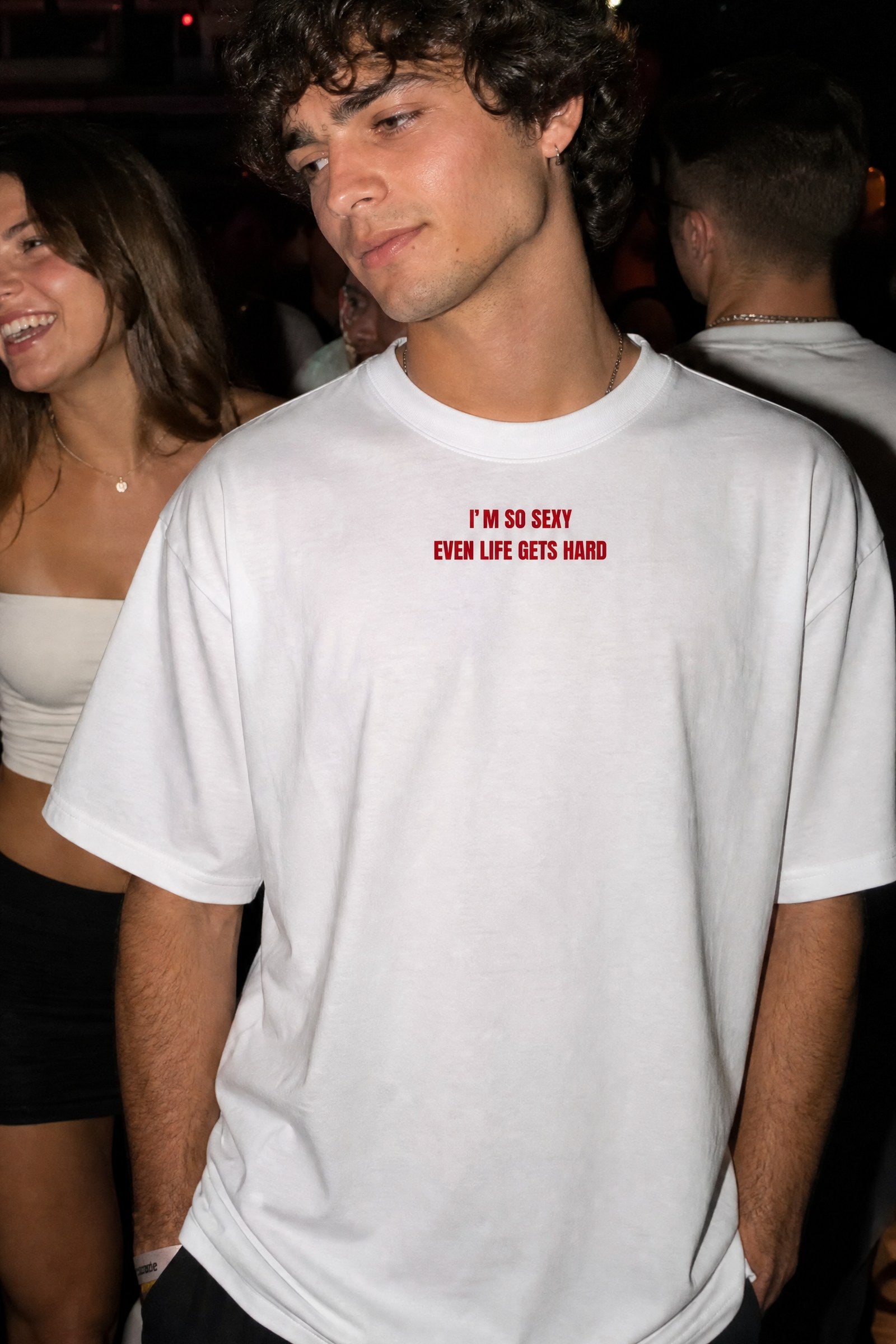 FFS cropped 2:3 | original_media:gid://shopify/MediaImage/30934183903335 | position:4 | Forfksake Sexy White T-Shirt