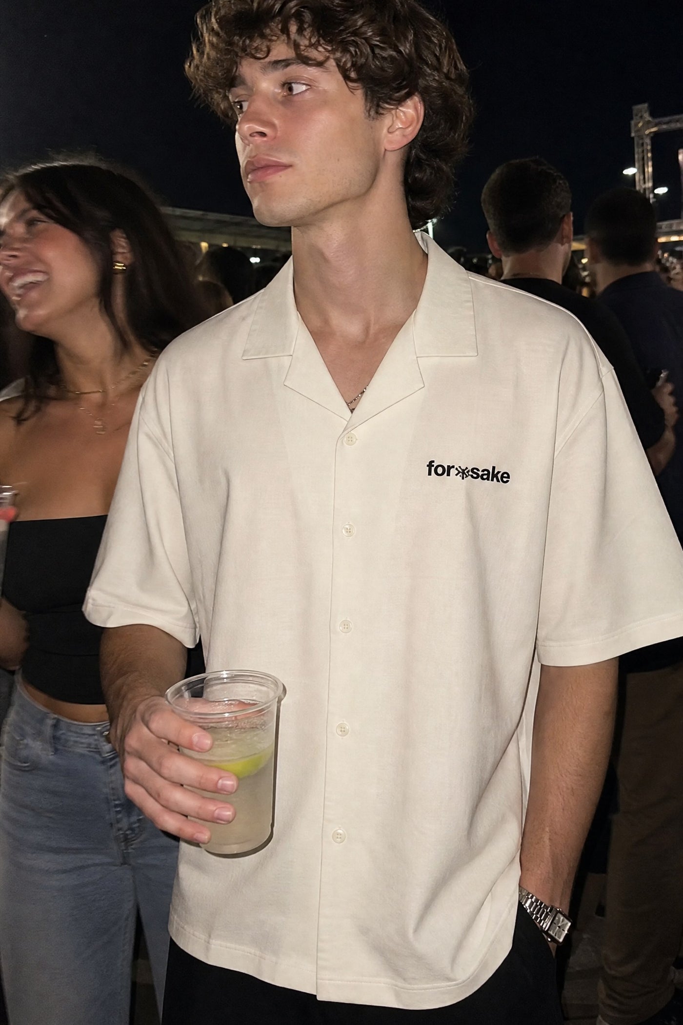 FFS cropped 2:3 | original_media:gid://shopify/MediaImage/30934265856103 | position:4 | Forfksake Try Harder Off White Bowling Shirt