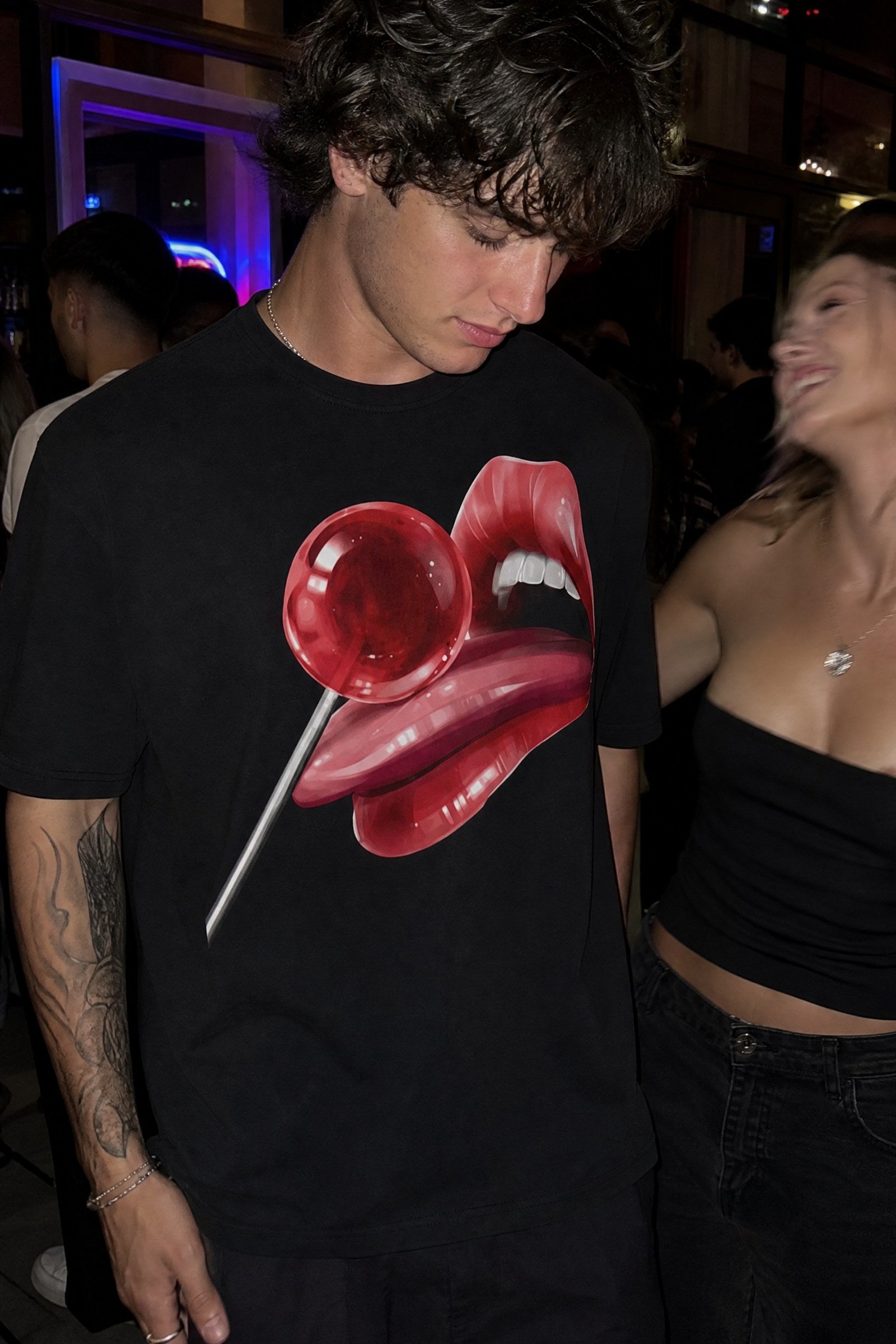 FFS cropped 2:3 | original_media:gid://shopify/MediaImage/30934292758631 | position:4 | Forfksake Wicked Treats Black T-Shirt