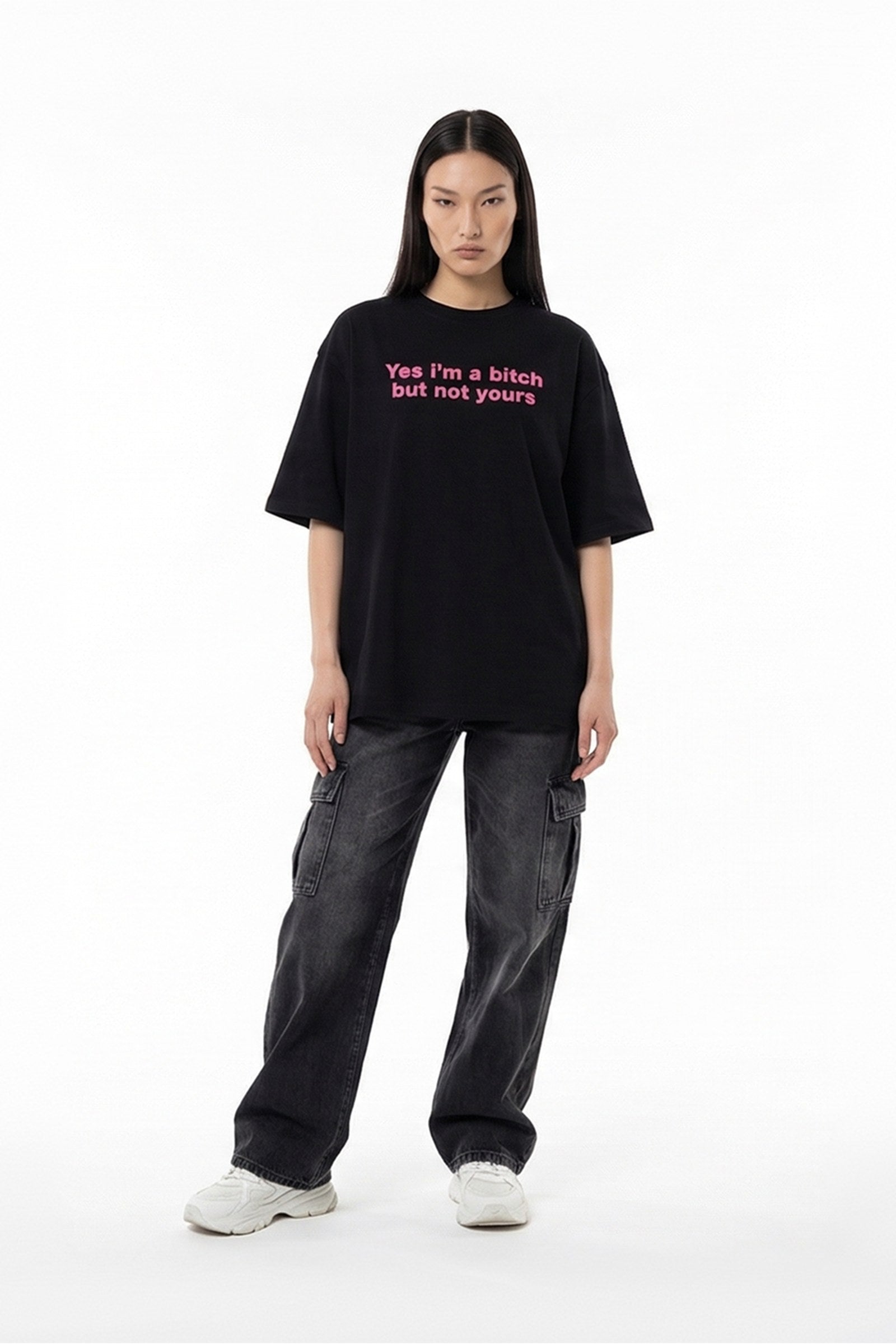 FFS cropped 2:3 | original_media:gid://shopify/MediaImage/30934302294119 | position:4 | Forfksake Yes I'm A Bitch T-Shirt Black