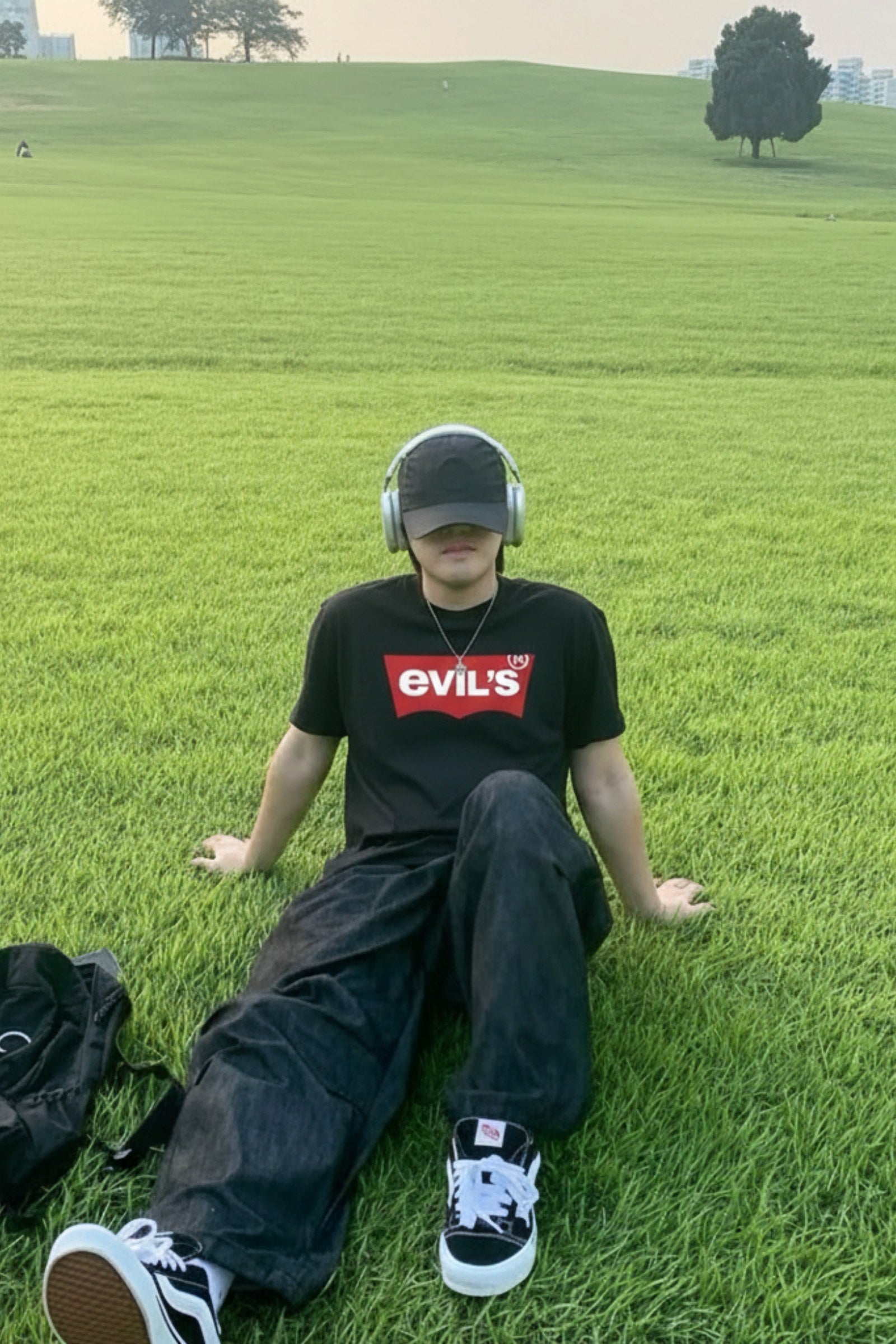 FFS cropped 2:3 | original_media:gid://shopify/MediaImage/30934873964647 | position:4 | Forfksake Evil's Black T-Shirt