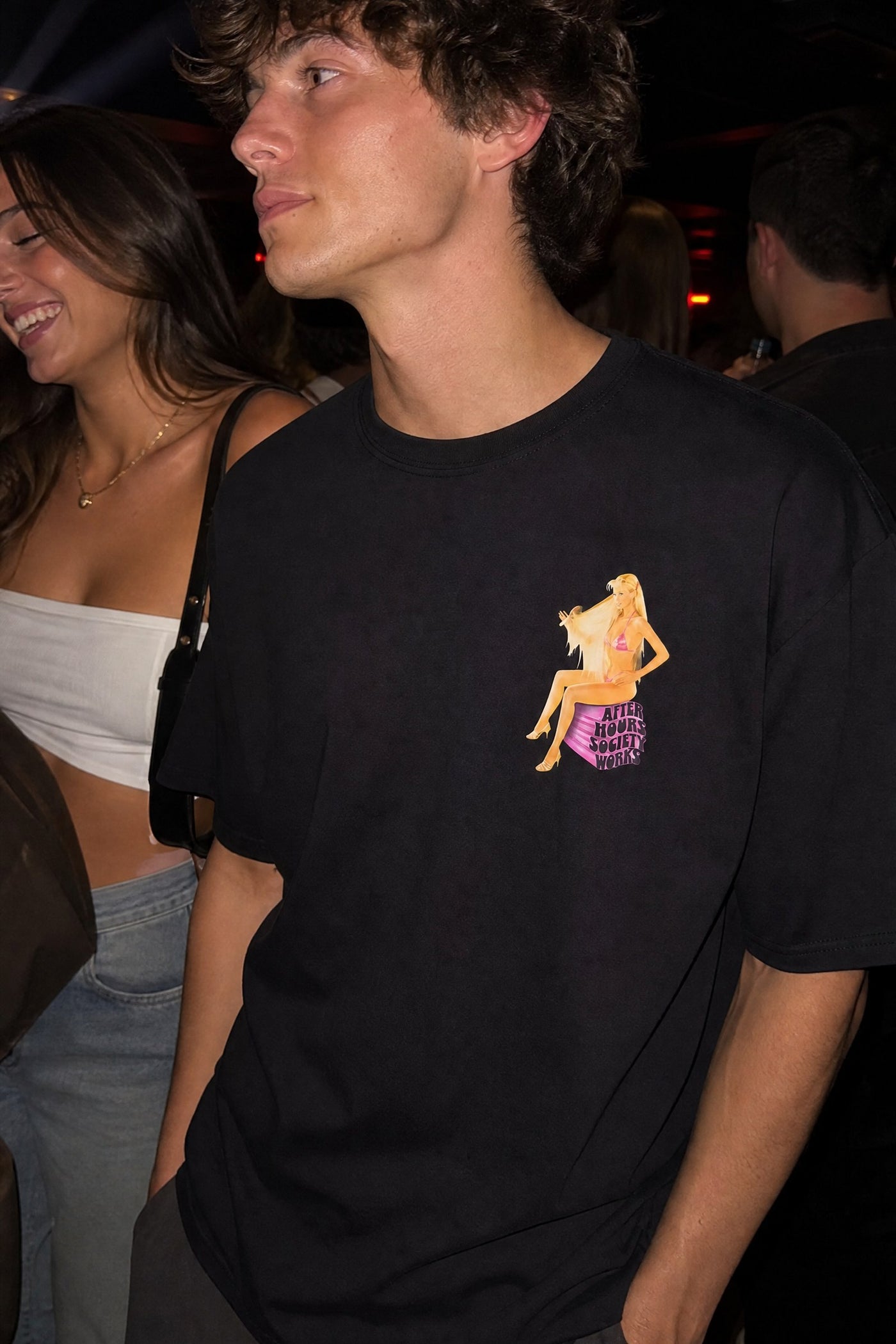 FFS cropped 2:3 | original_media:gid://shopify/MediaImage/30933461696615 | position:5 | Forfksake After Hours Muse Tee - Black
