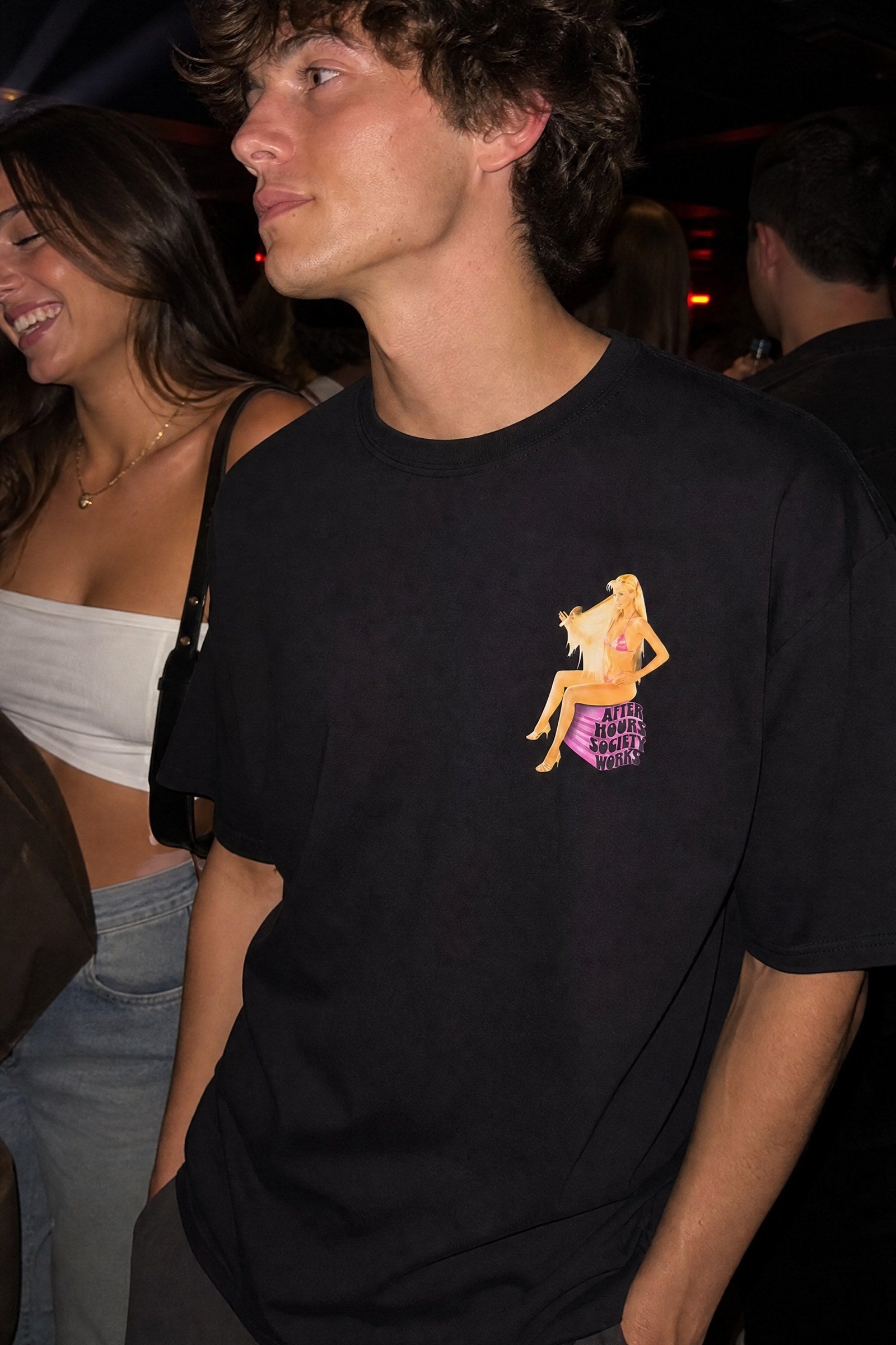 FFS cropped 2:3 | original_media:gid://shopify/MediaImage/30933461696615 | position:5 | Forfksake After Hours Muse Tee - Black