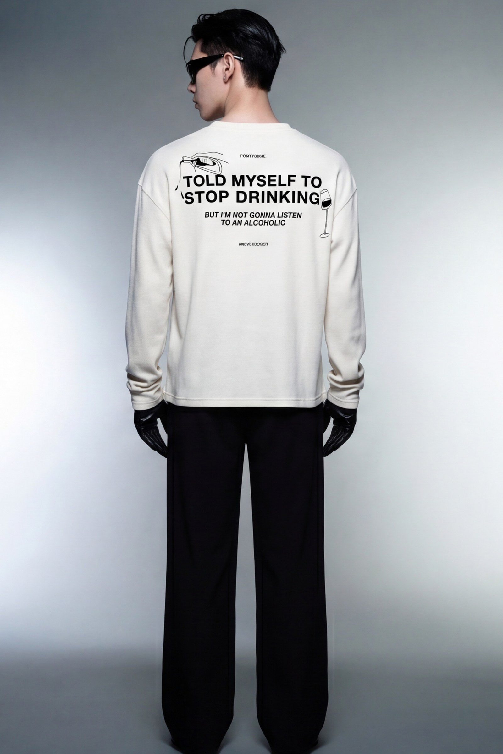 FFS cropped 2:3 | original_media:gid://shopify/MediaImage/30933561868391 | position:5 | Forfksake Alcoholic Waffle Long Sleeve Off White