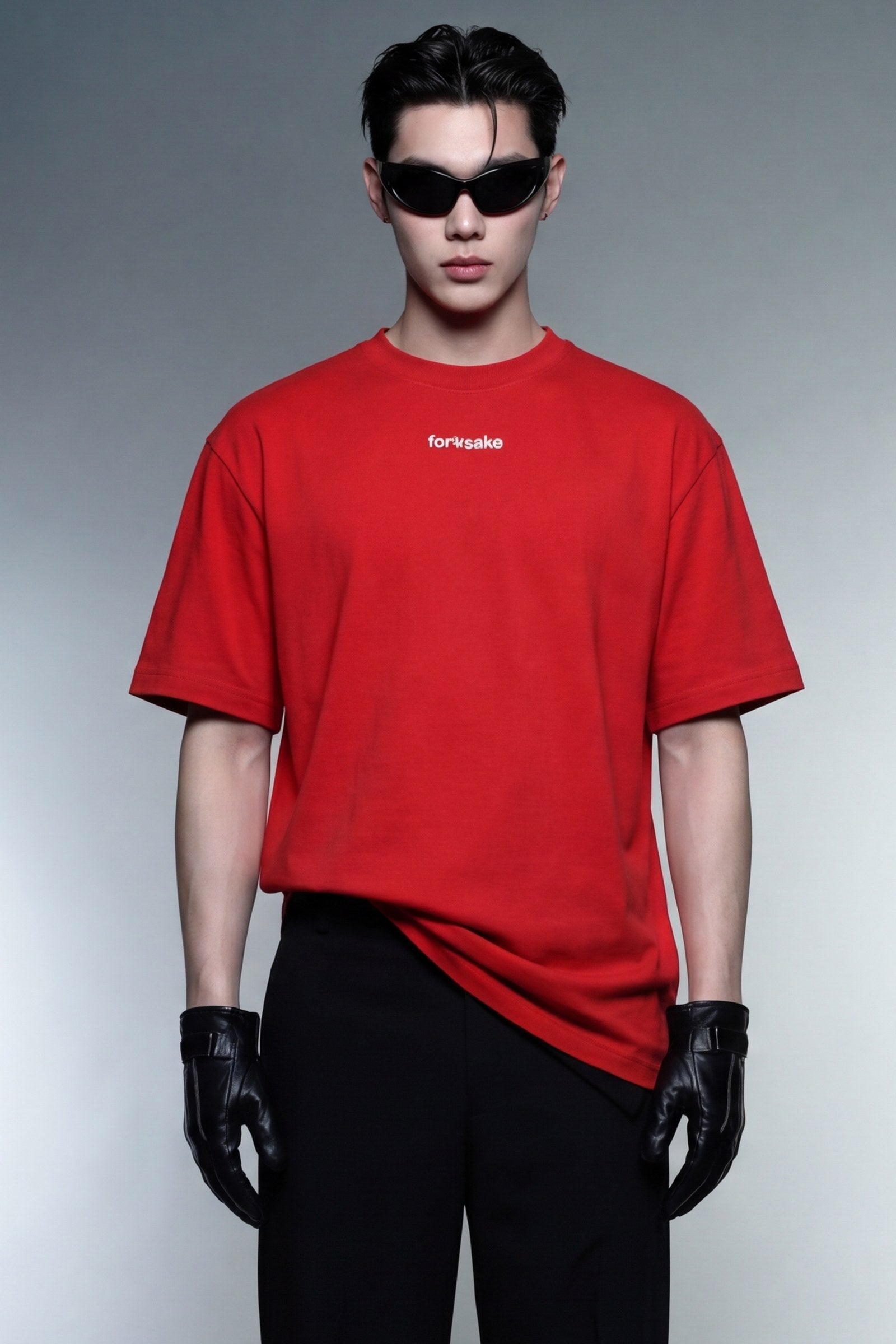 FFS cropped 2:3 | original_media:gid://shopify/MediaImage/30933650374759 | position:5 | Forfksake Bad Decisions Red T-Shirt