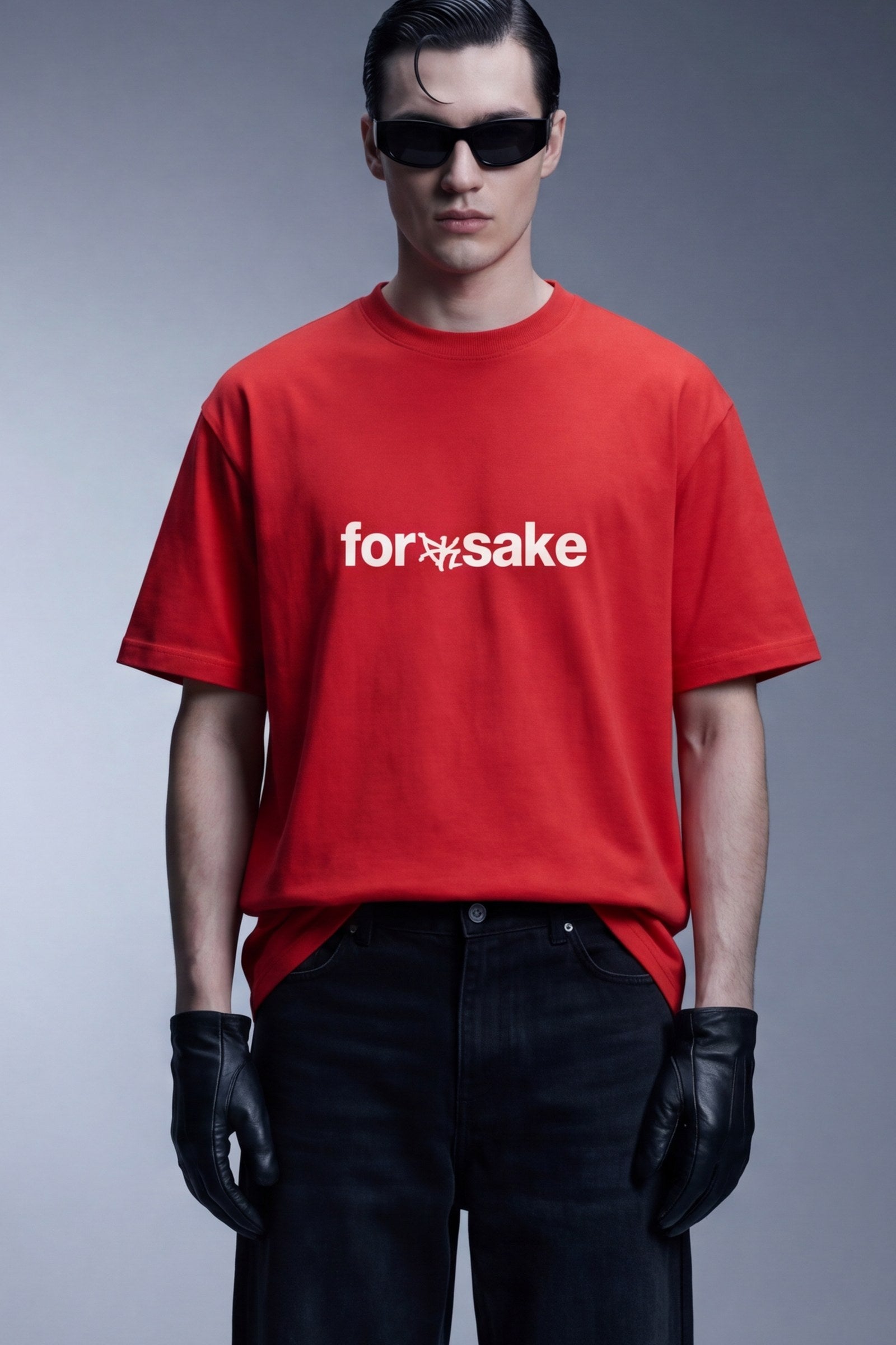 FFS cropped 2:3 | original_media:gid://shopify/MediaImage/30933653880935 | position:5 | Forfksake Bad Habits T-Shirt(red)