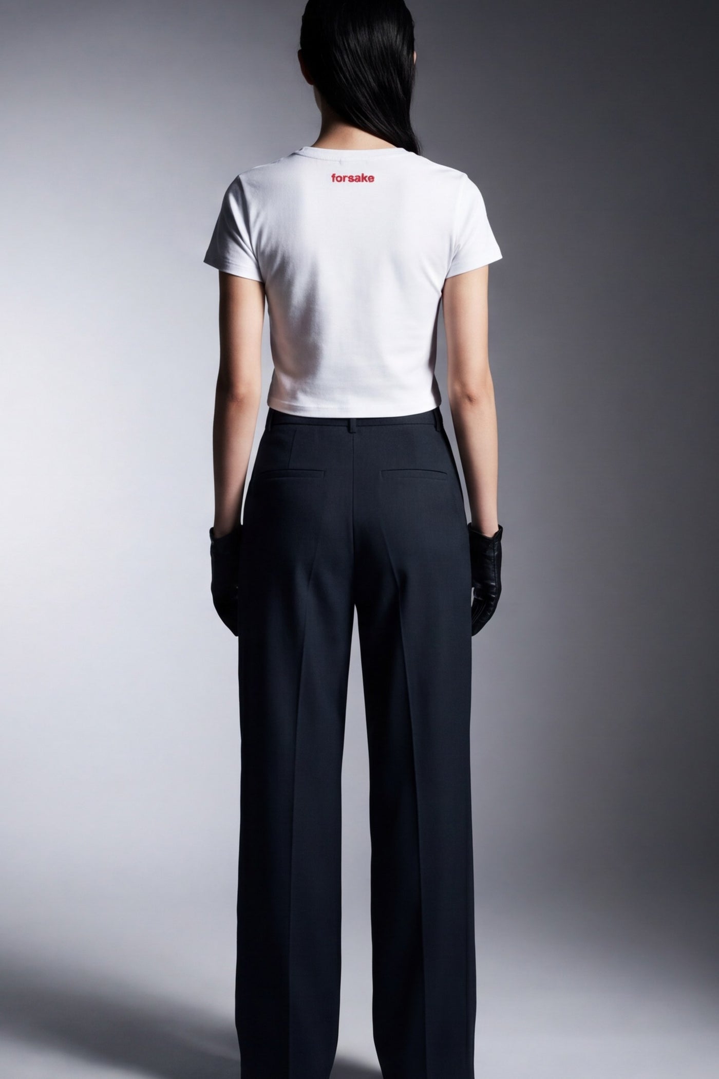 FFS cropped 2:3 | original_media:gid://shopify/MediaImage/30933668888679 | position:5 | Forfksake Bitch White Baby Tee